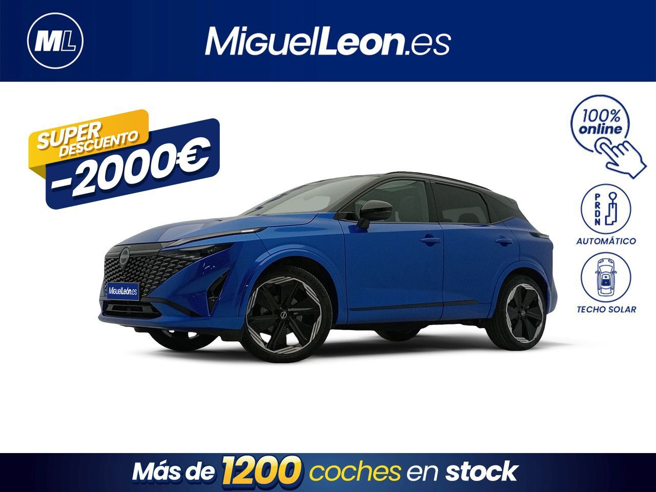 NISSAN Qashqai (DIG-T 116kW mHEV Xtronic 4x4 N-Connecta) en Palmas, Las
