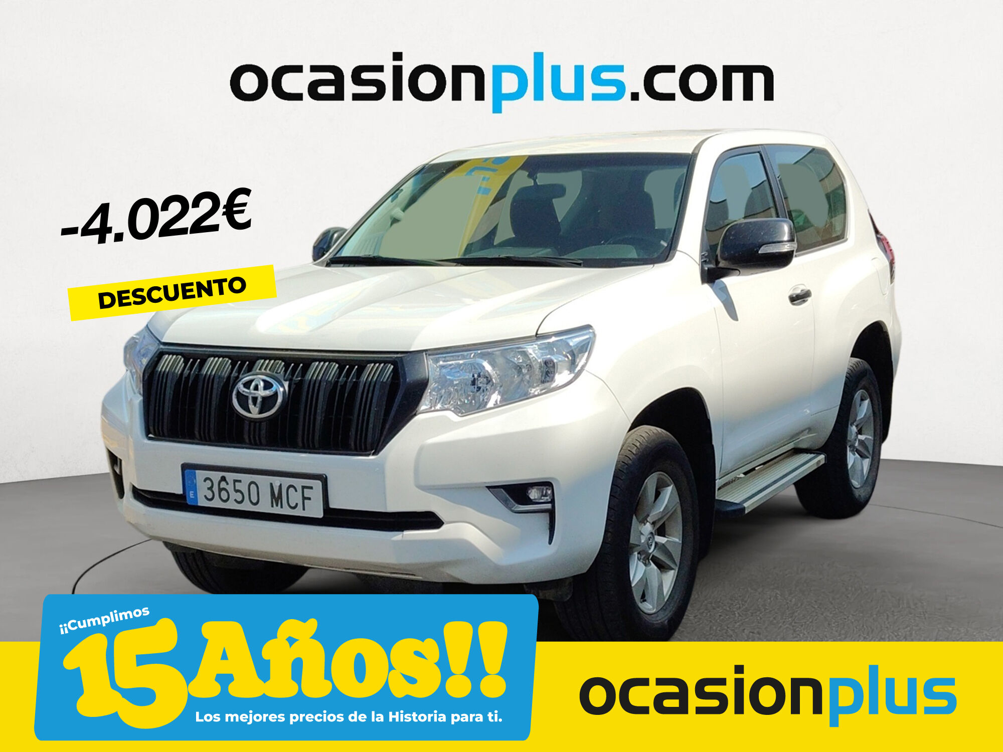TOYOTA Land Cruiser (2.8 D-4D GX 150 kW (204 CV)) en Madrid