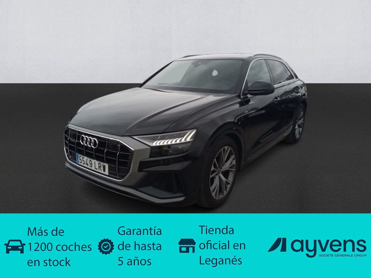 AUDI Q8 (S line plus 55 TFSIe quattro 280 kW (381 CV) tiptronic) en Madrid