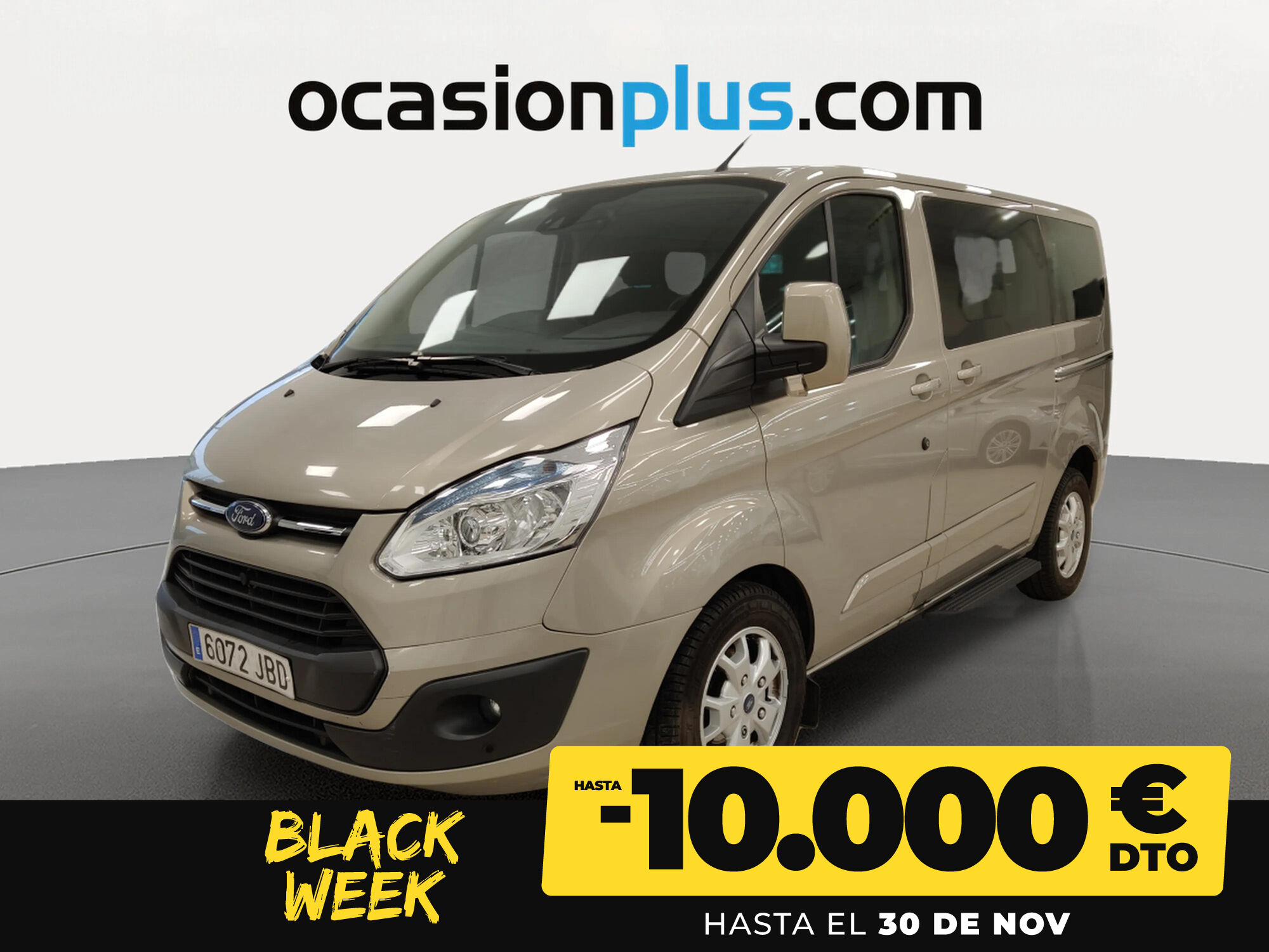 FORD Tourneo Custom (2.2 TDCI 300 L1 Titanium 92 kW (125 CV)) en Madrid