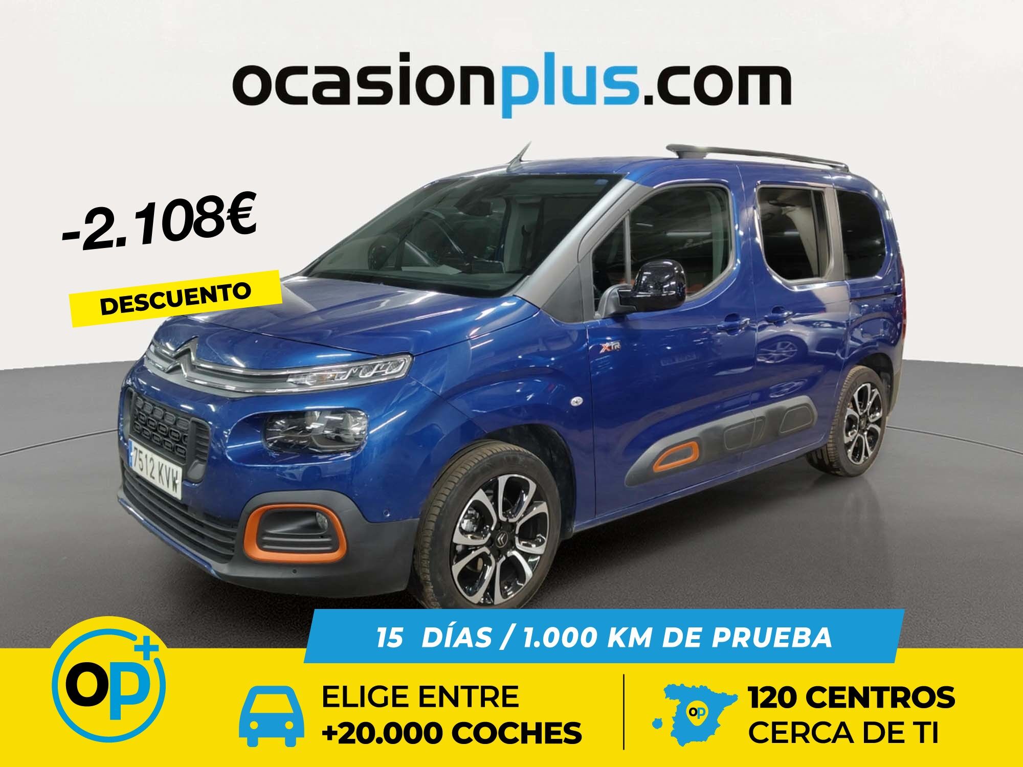 Foto del CITROEN Berlingo PureTech S&S Talla M Shine 110