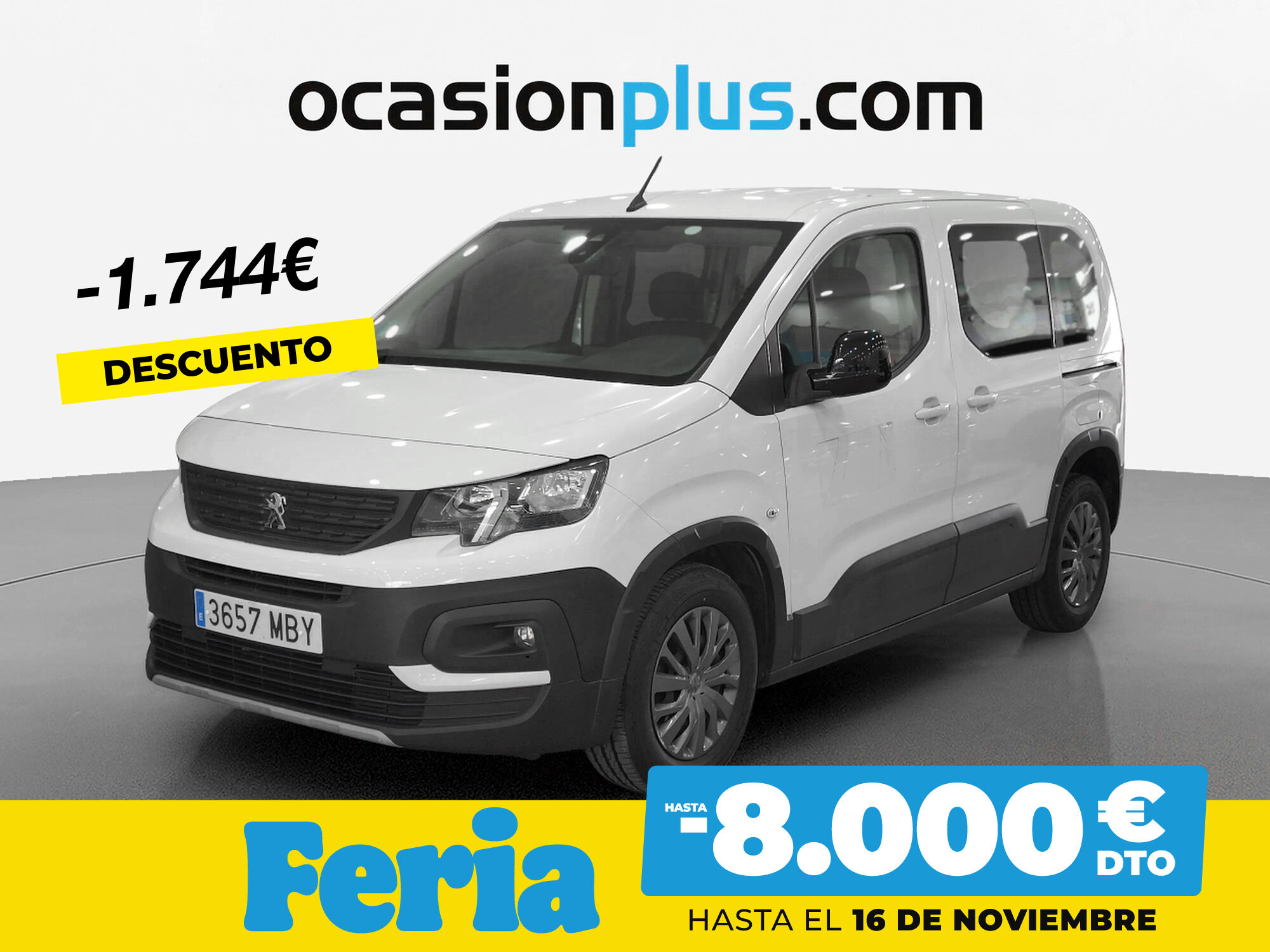 PEUGEOT Rifter (BlueHDi 100 Active Pack Standard 73 kW (100 CV)) en Madrid