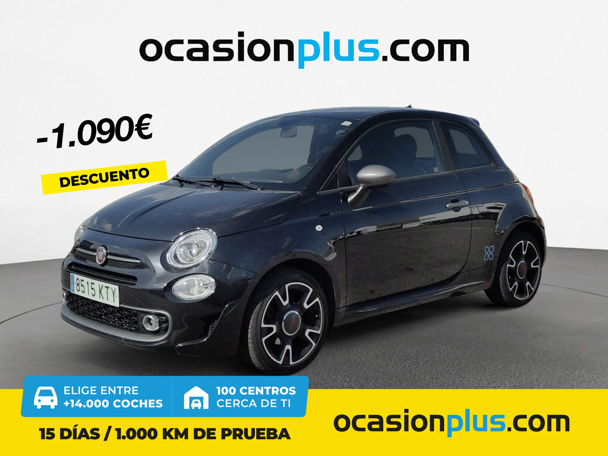 FIAT 500 (1.2 8v S 51 kW (69 CV)) en Madrid