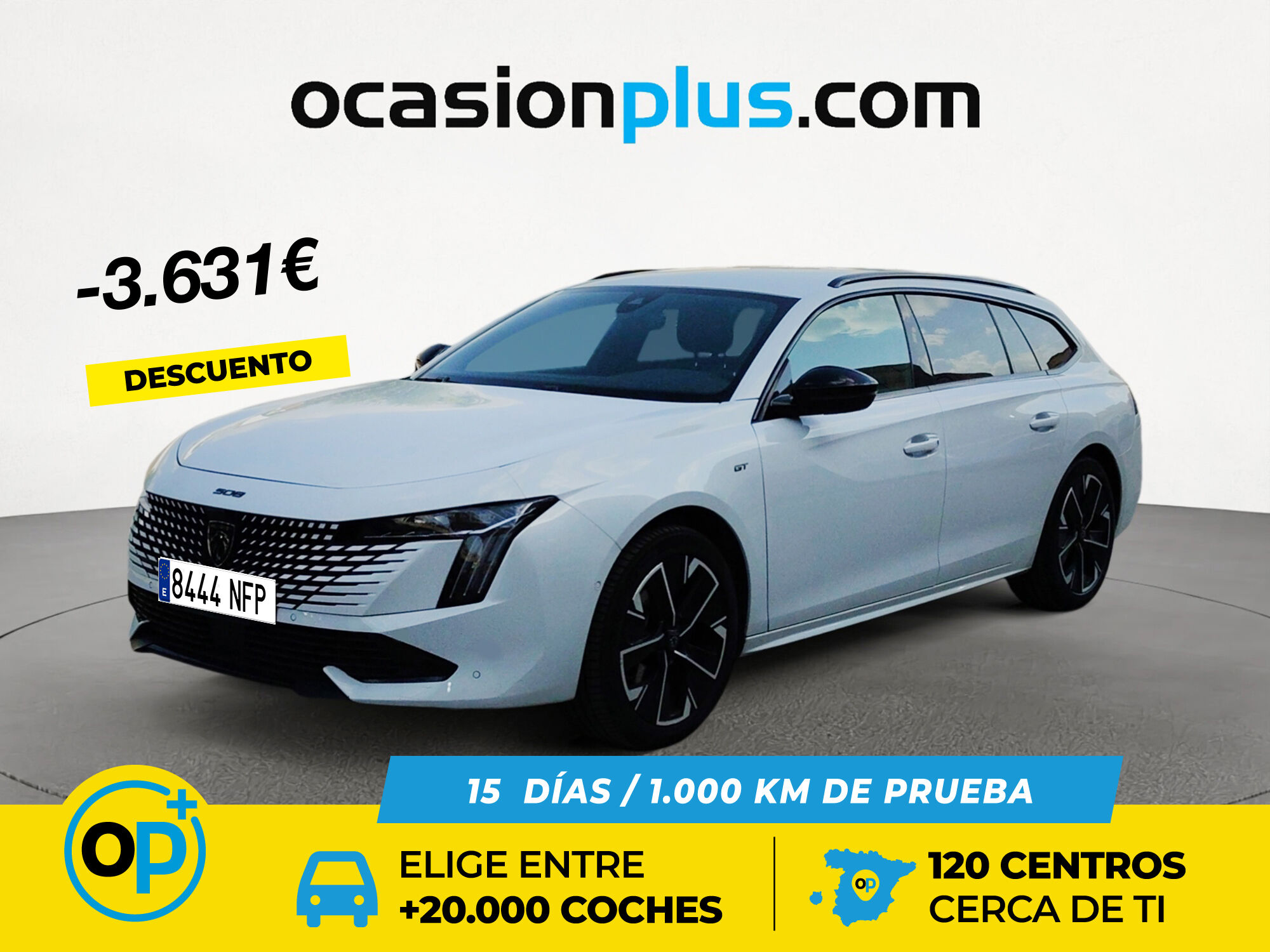 PEUGEOT 508 (BlueHDi 130 S&S GT EAT8 96 kW (130 CV)) en Madrid