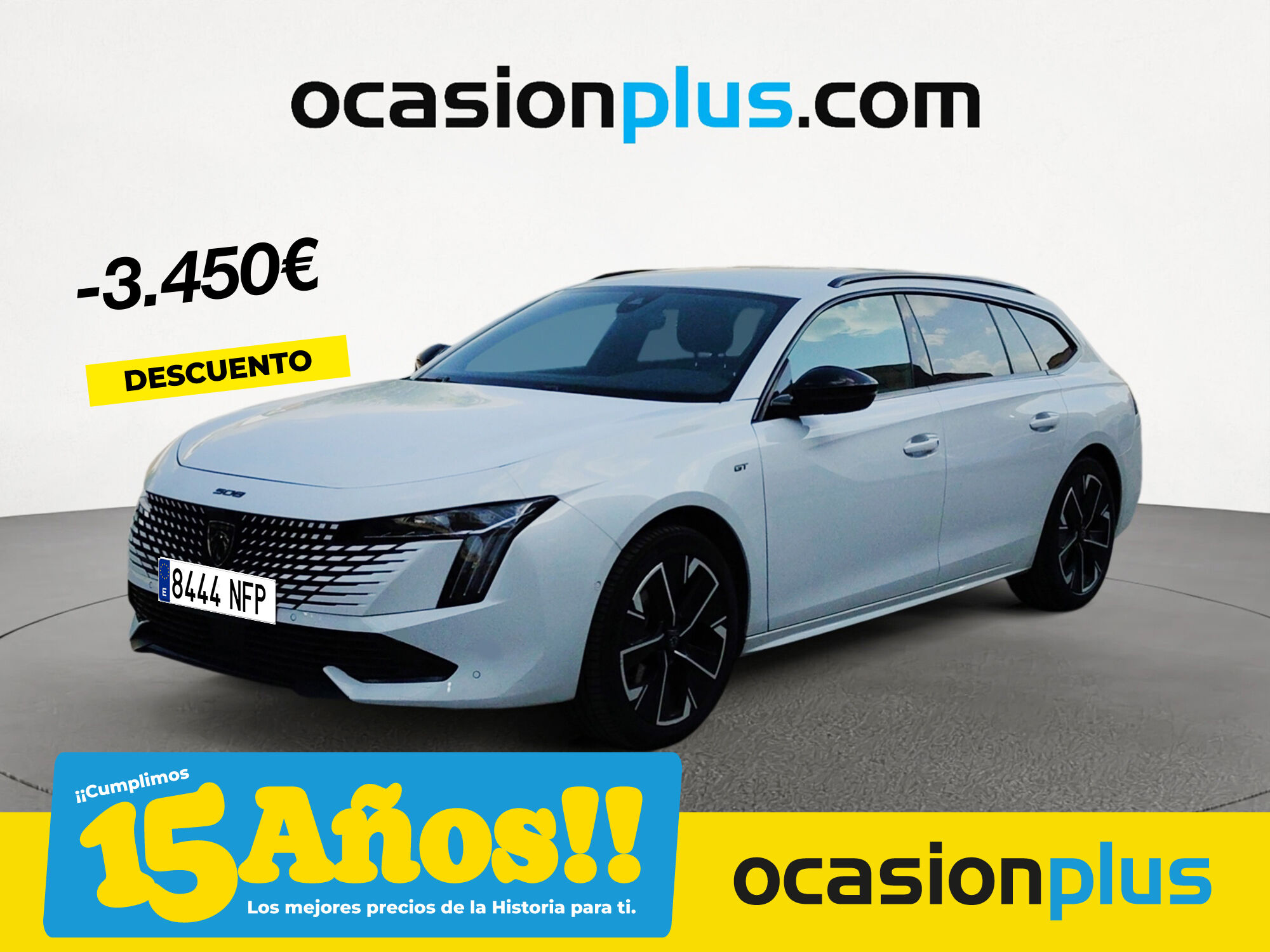 PEUGEOT 508 (BlueHDi 130 S&S GT EAT8 96 kW (130 CV)) en Madrid
