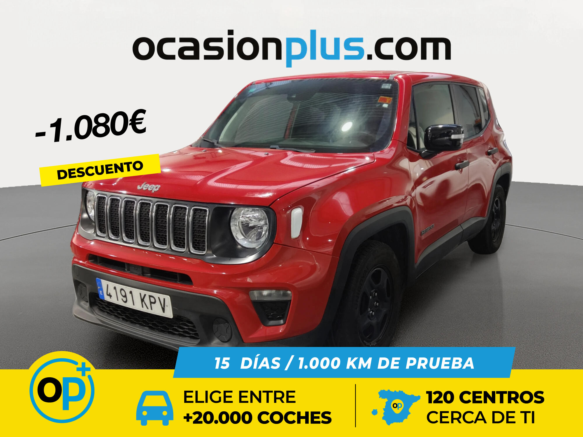 JEEP Renegade (1.0G Sport 4x2 88 kW (120 CV)) en Madrid