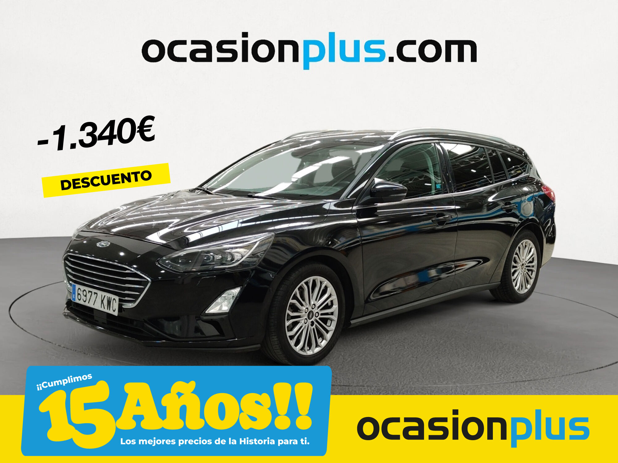 FORD Focus (SportBreak 1.0 Ecoboost Titanium 92 kW (125 CV)) en Madrid