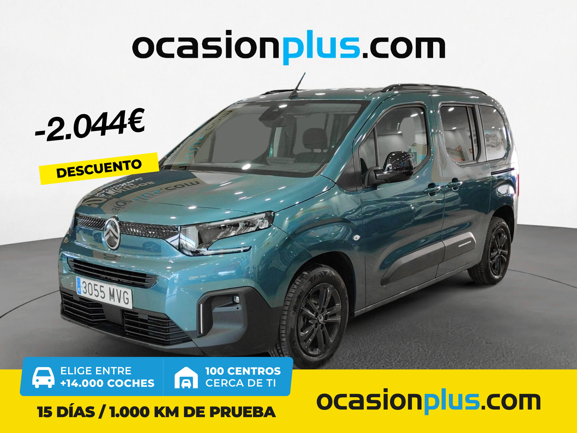 CITROEN Berlingo (BlueHDi 100 S&S Plus Talla M 75 kW (102 CV)) en Madrid