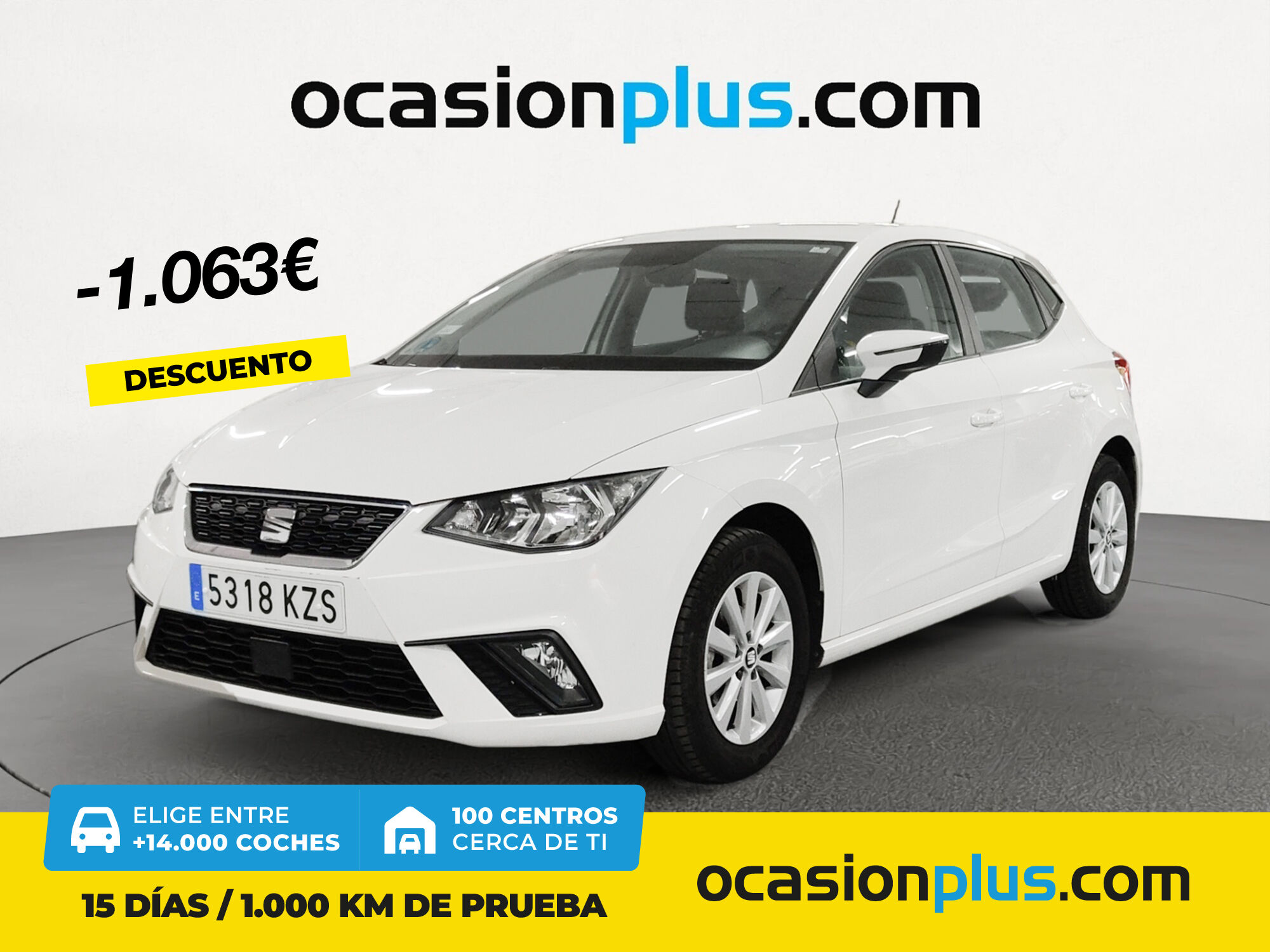 SEAT Ibiza (1.0 TGI GNC Style Plus 66 kW (90 CV)) en Madrid