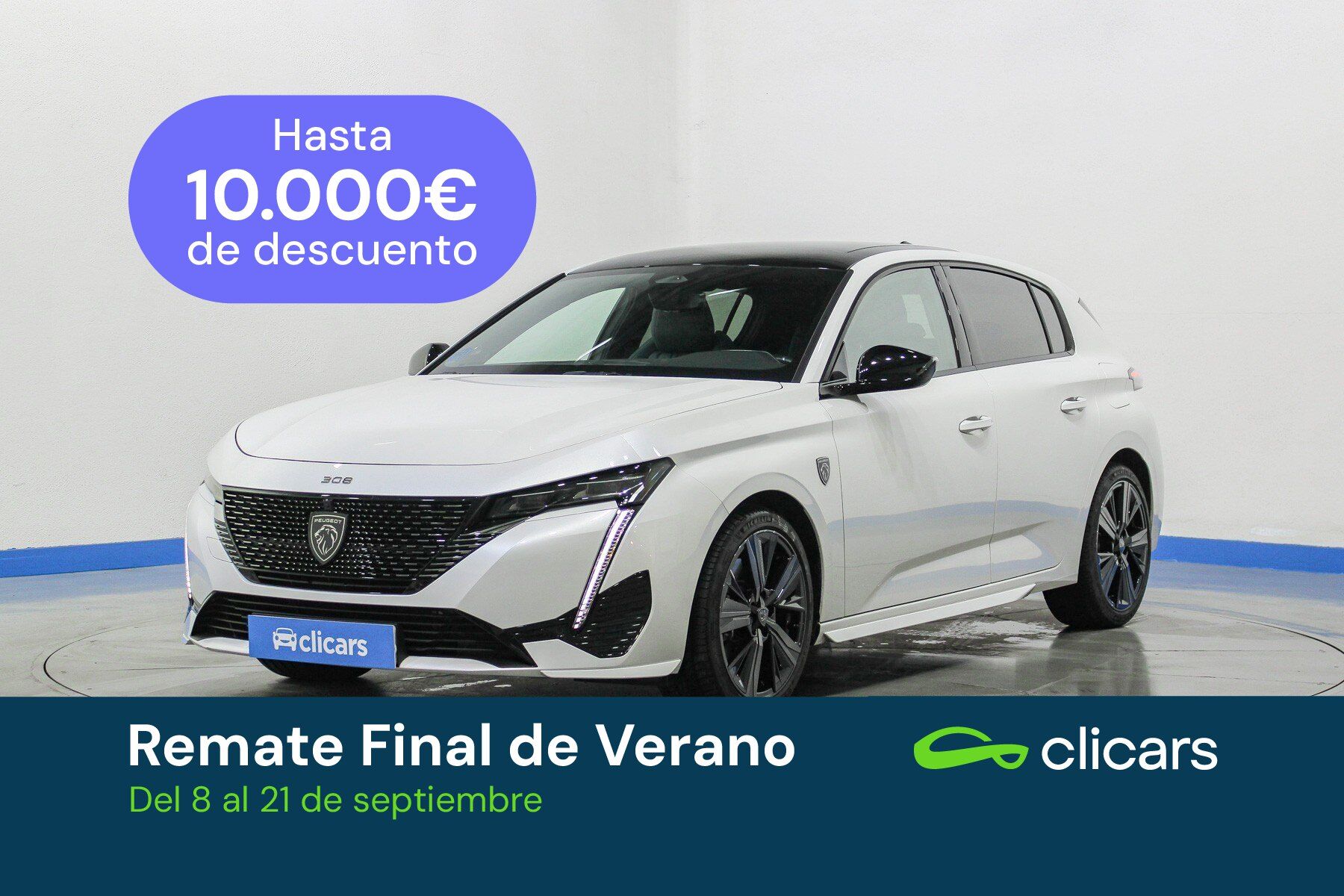 PEUGEOT 308 (308 1.6 Hybrid GT Pack EAT8 225) en Madrid