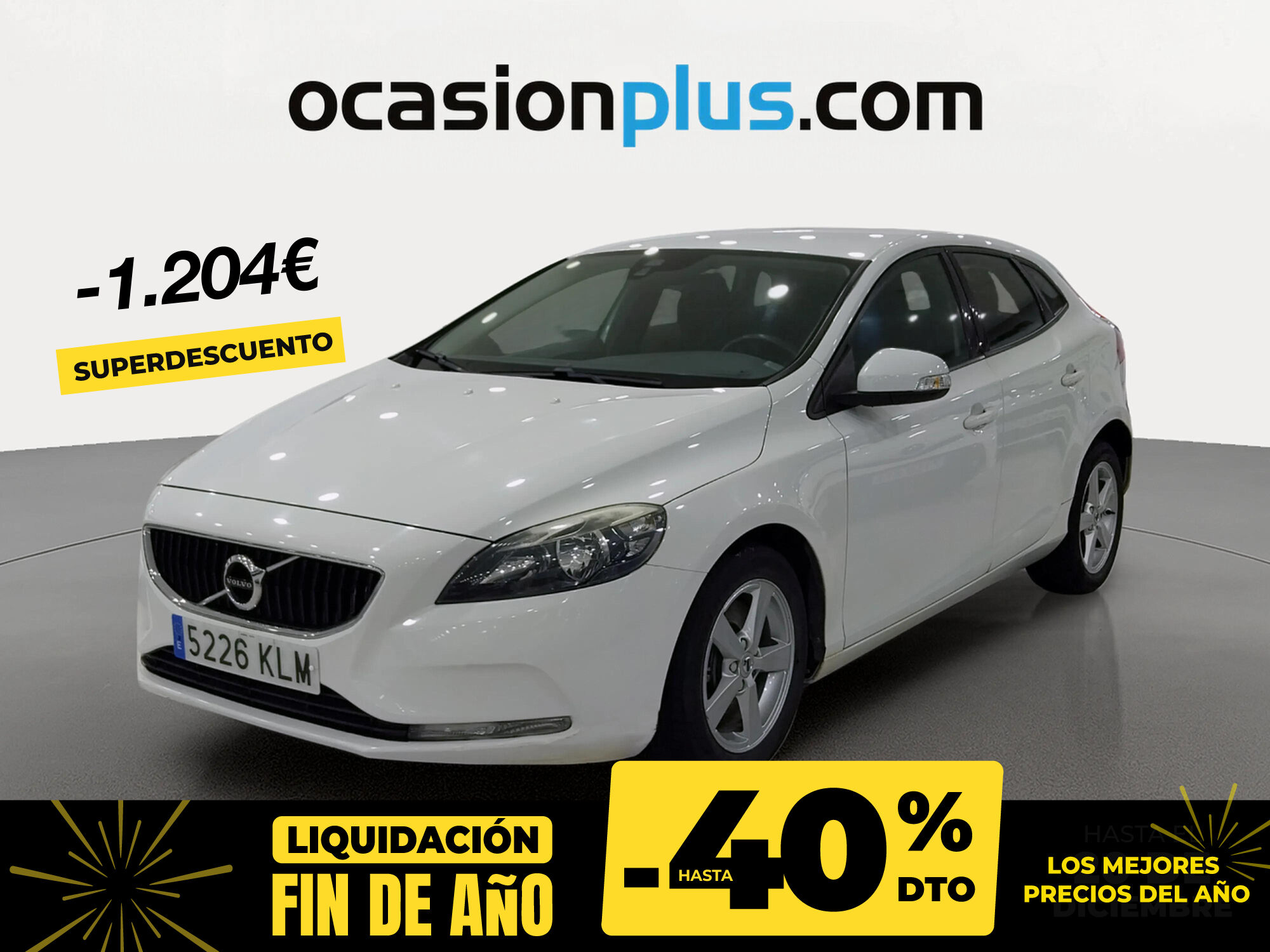 VOLVO V40 (D2 Kinetic Auto 88 kW (120 CV)) en Madrid