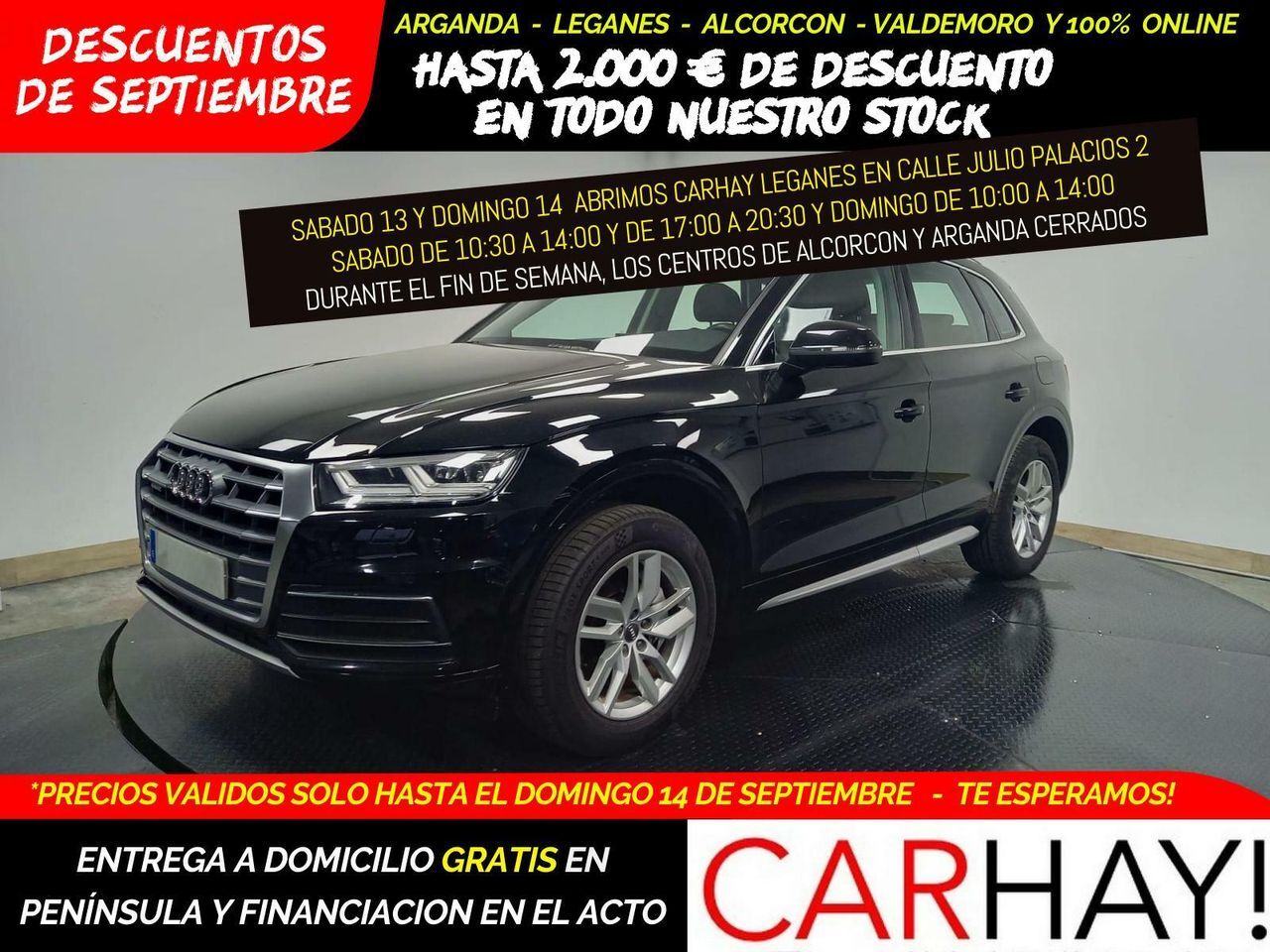 AUDI Q5 (50 TFSI E PHEVQ SPORT S TRONI) en Madrid