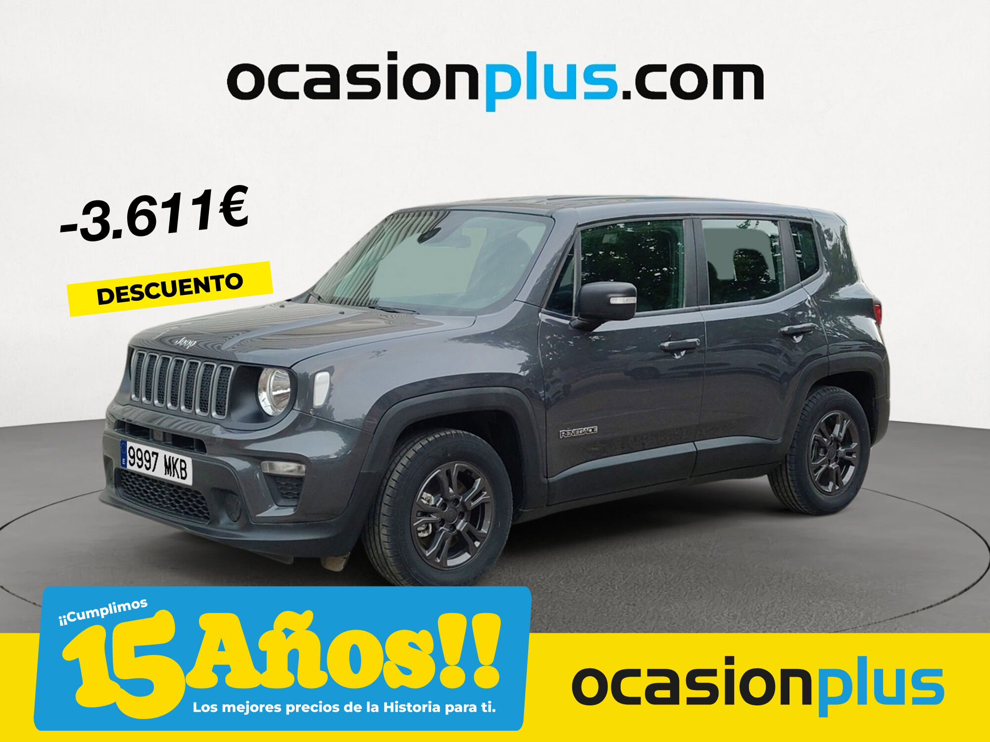 JEEP Renegade (eHybrid Longitude ATX 96 kW (130 CV)) en Madrid