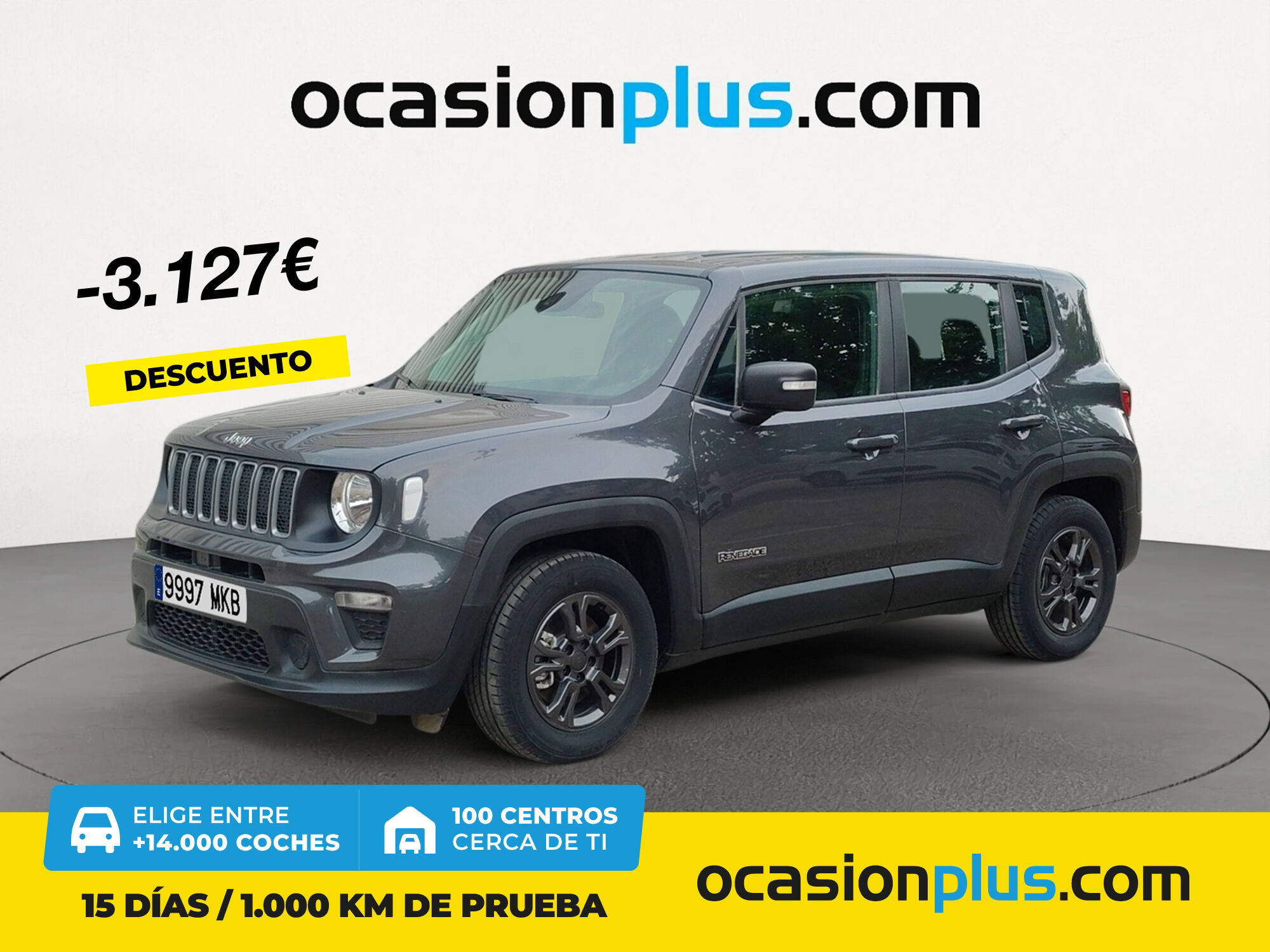 JEEP Renegade (eHybrid Longitude ATX 96 kW (130 CV)) en Madrid