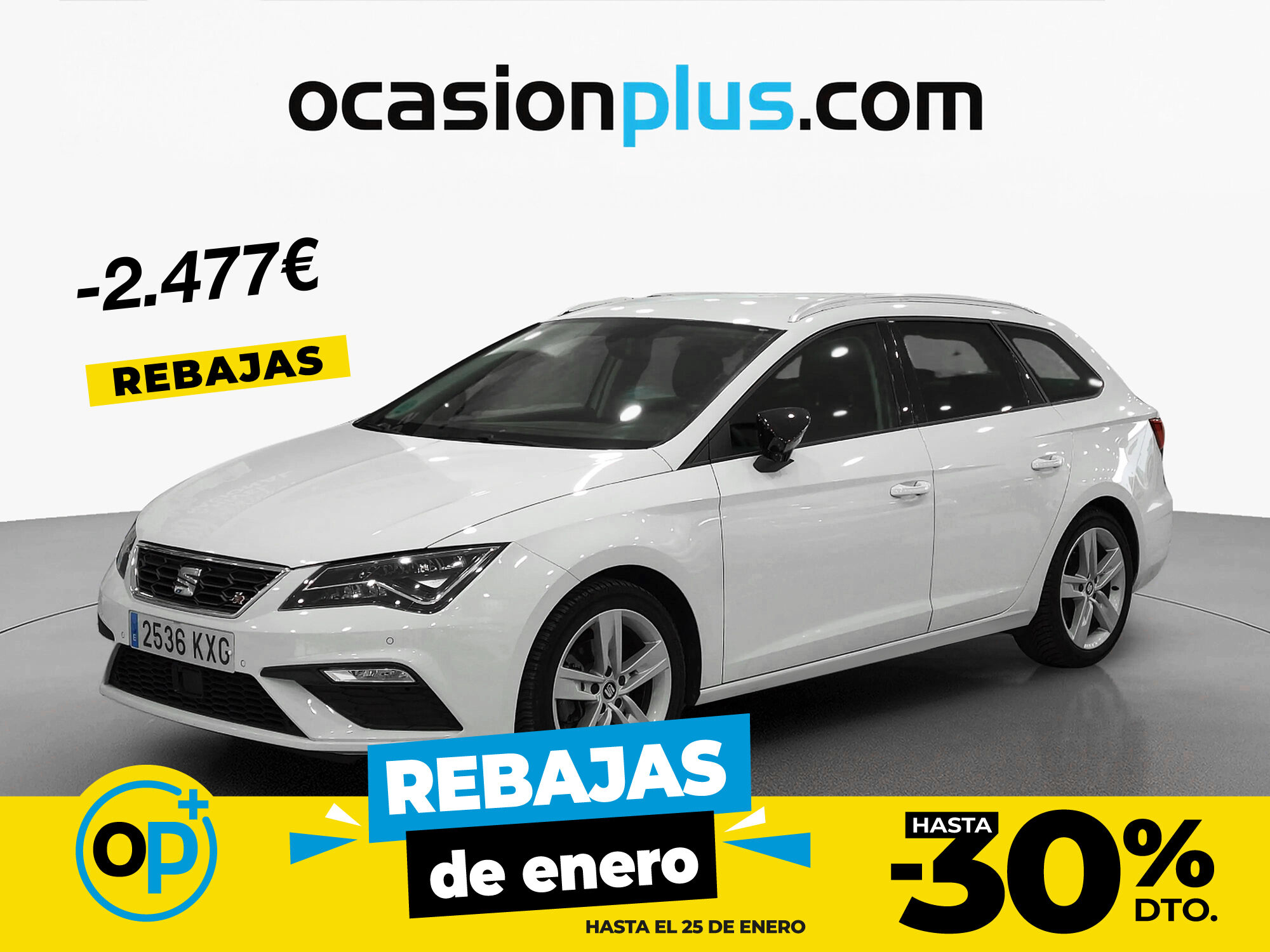 SEAT León (1.5 EcoTSI S&S FR DSG 110 kW (150 CV)) en Madrid