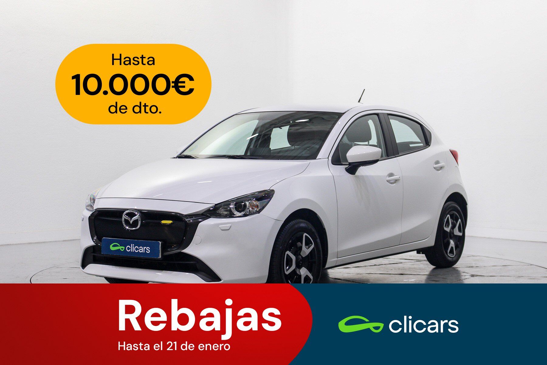 MAZDA Mazda2 (Mazda2 1.5 e-Skyactiv G Center-Line 66kW) en Madrid
