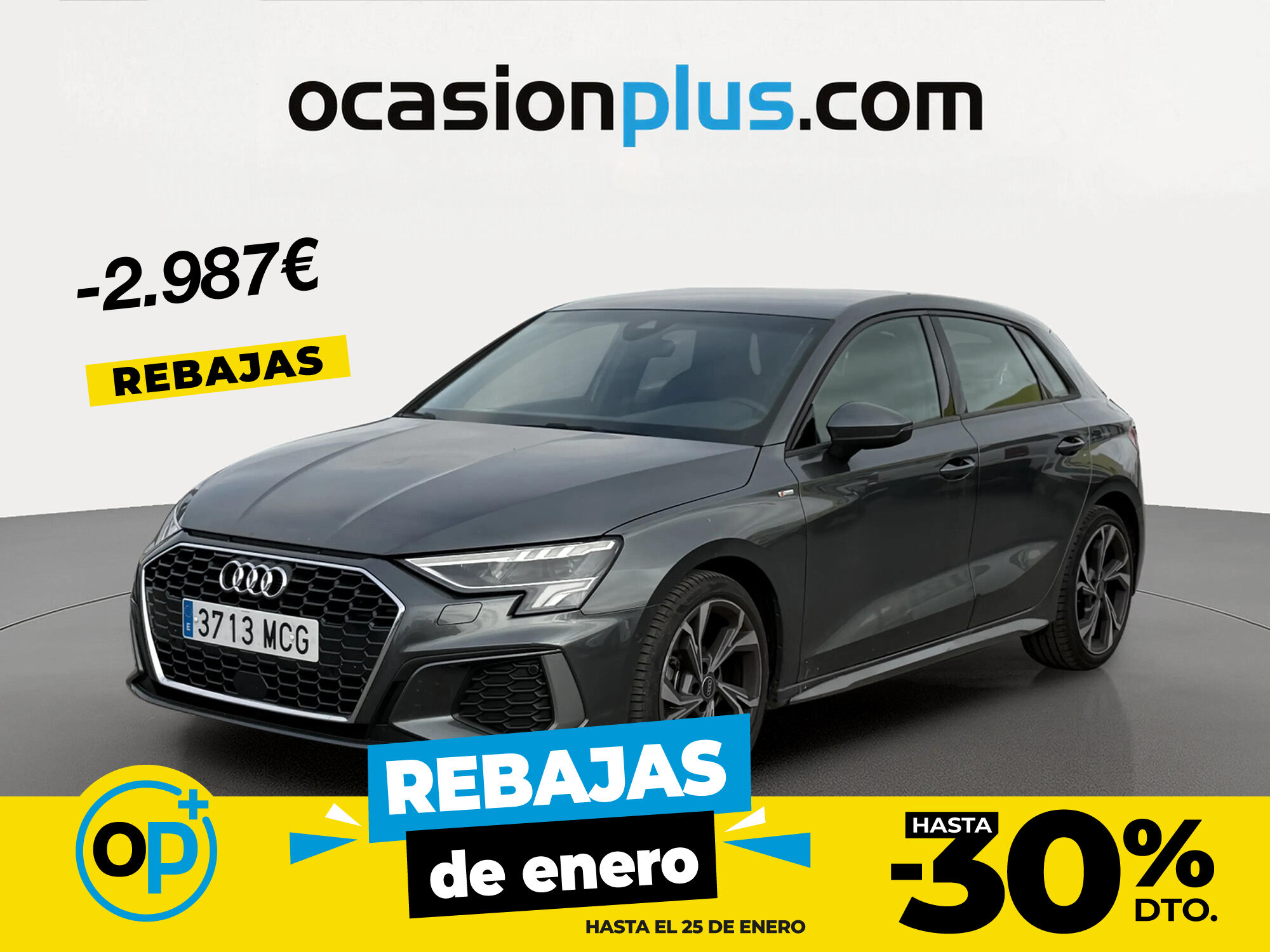 AUDI A3 (S line 30 TDI 85 kW (116 CV)) en Madrid