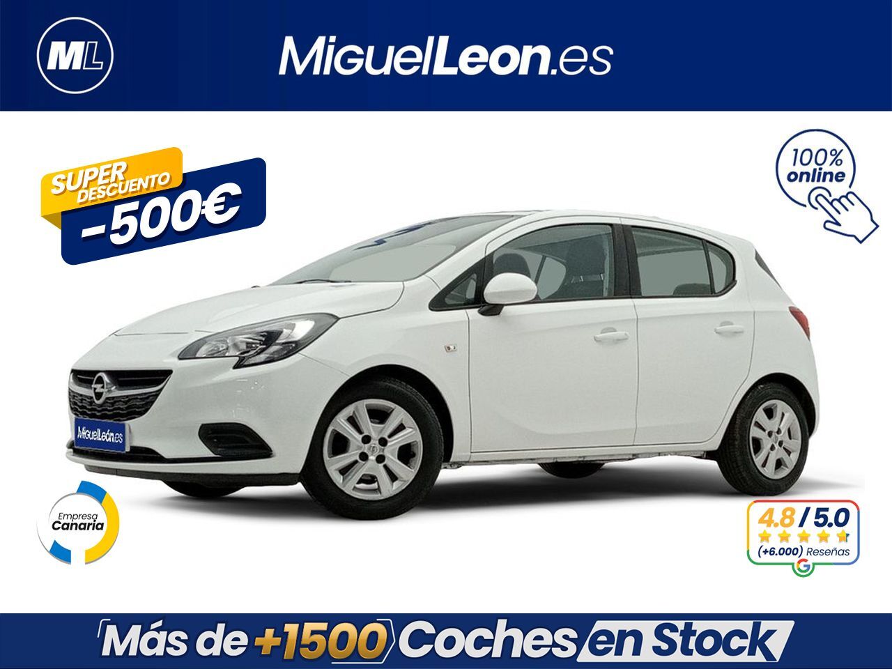 OPEL Corsa (1.4 66kW (90CV) Selective GLP) en Palmas, Las