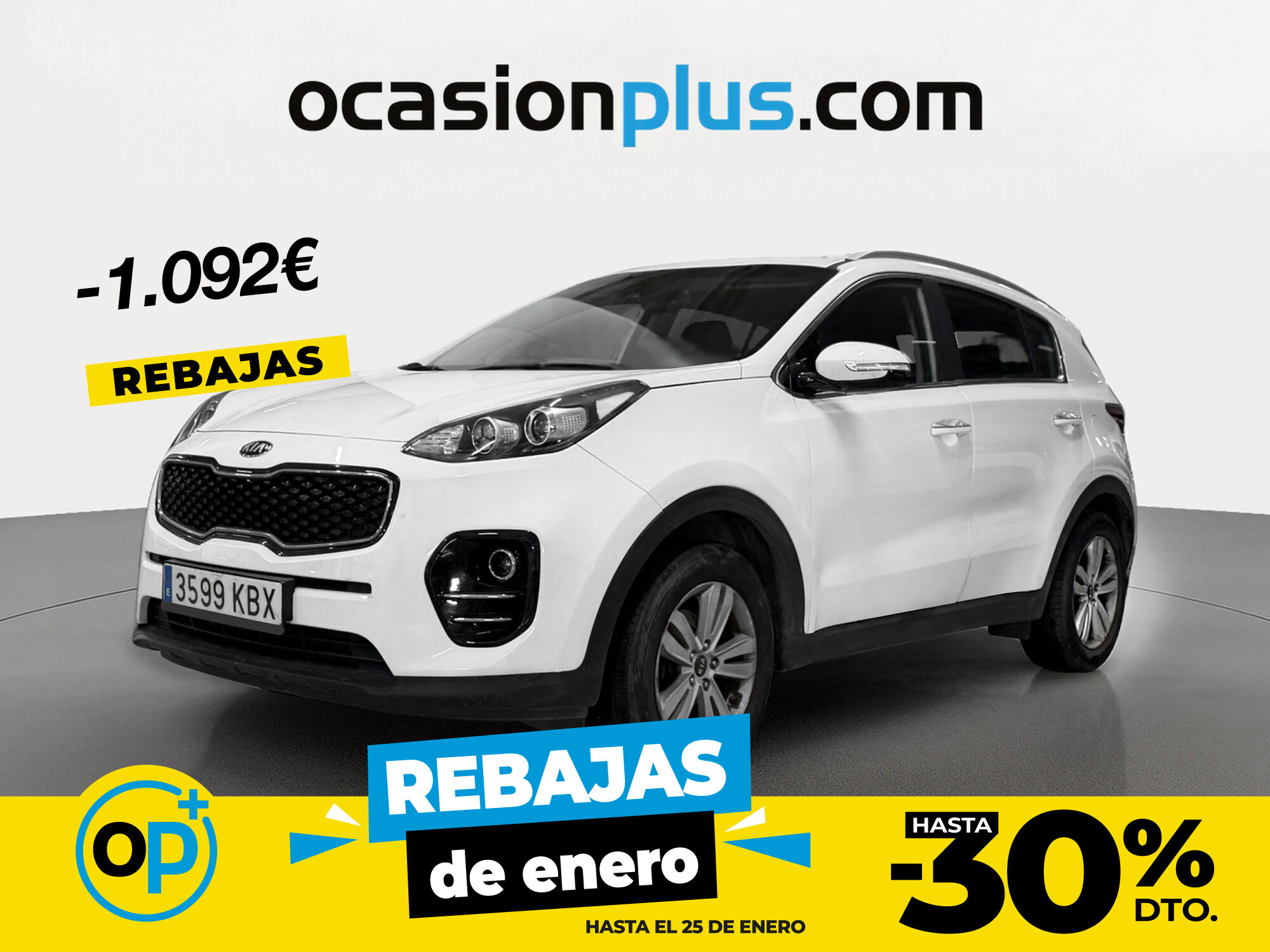 KIA Sportage (1.6 GDi Drive 4x2 97 kW (132 CV)) en Madrid