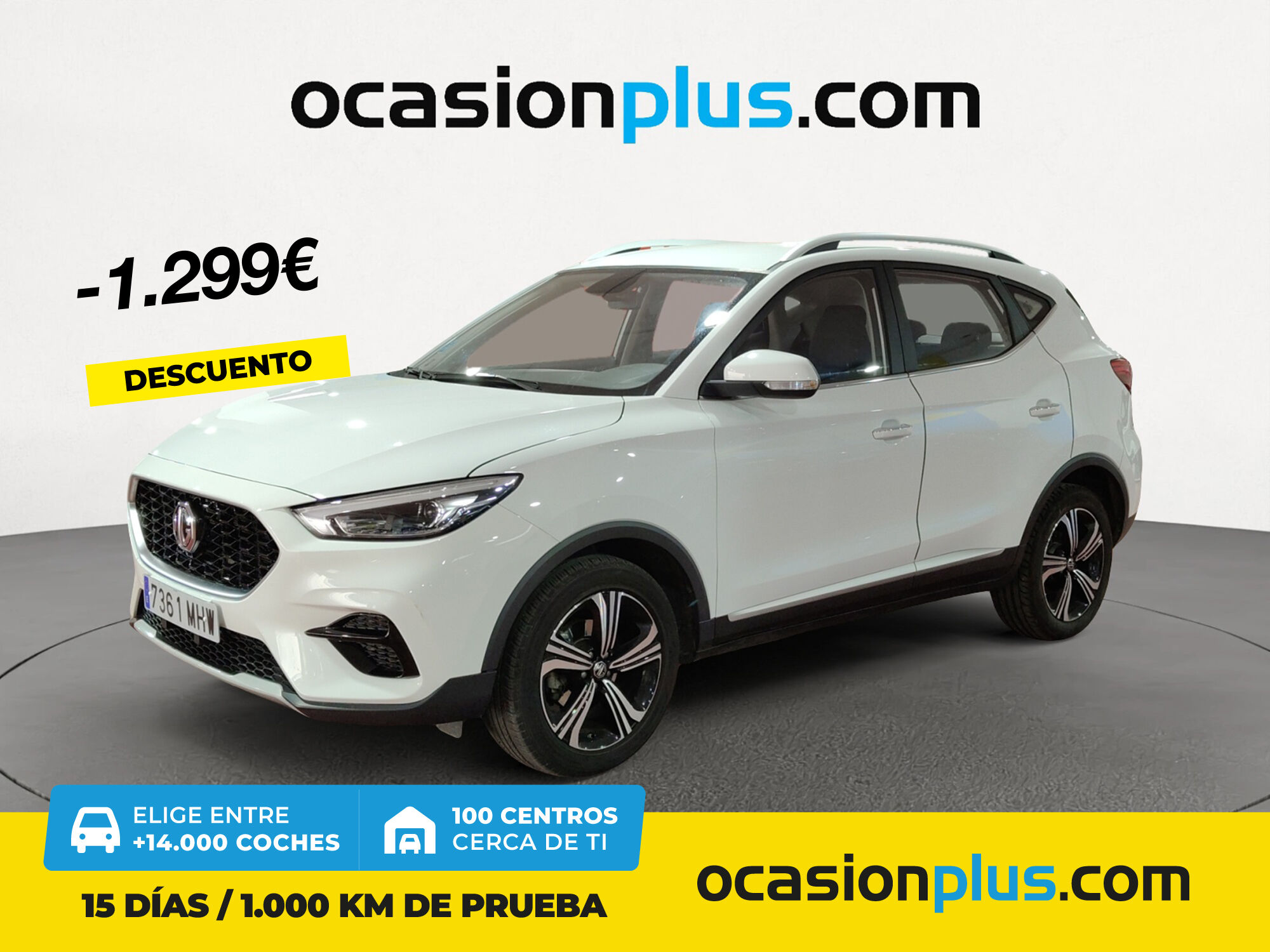 MG ZS (1.5 Comfort 78 kW (106 CV)) en Madrid