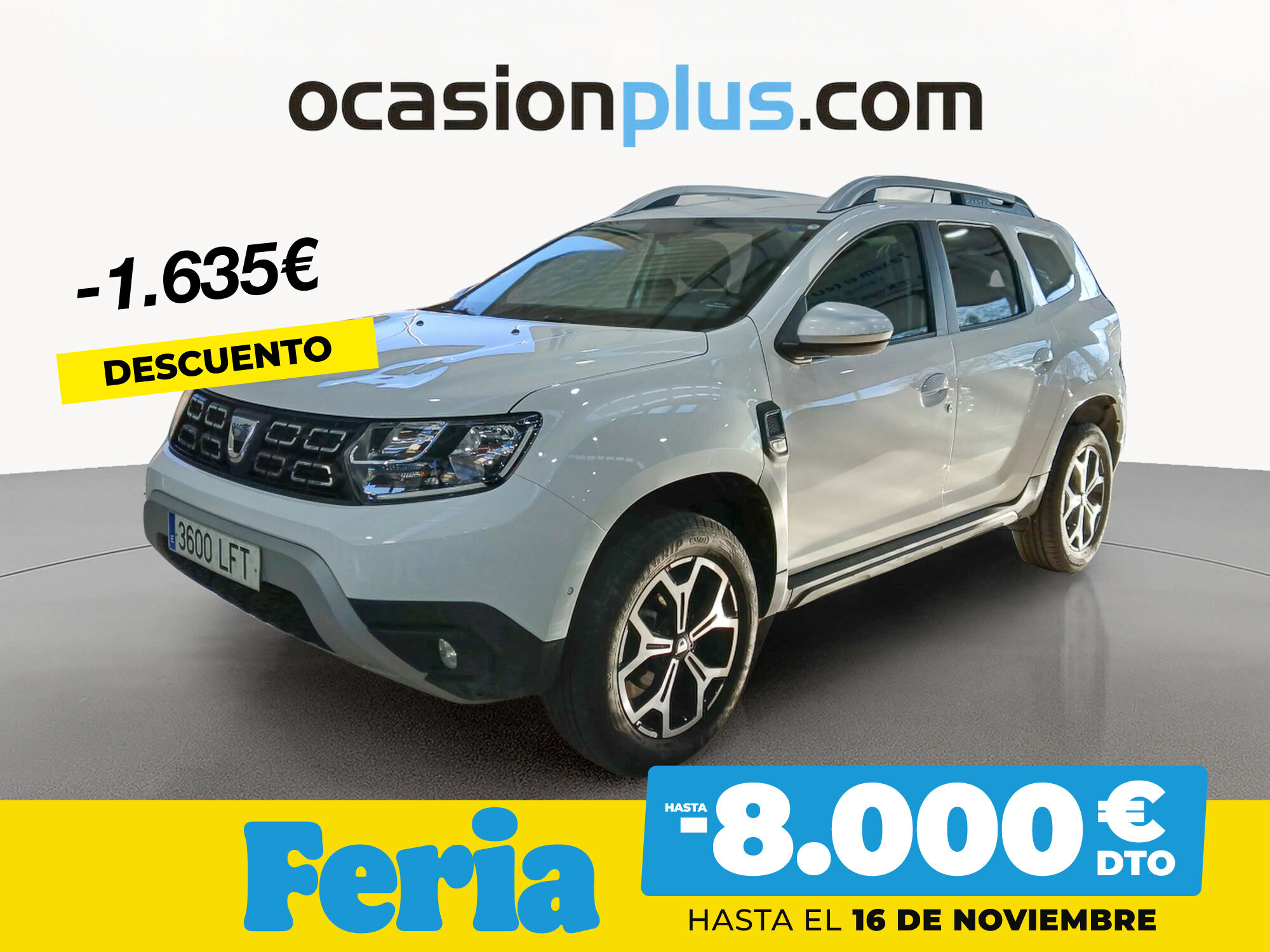 DACIA Duster (1.6 GLP Prestige 4X2 84 kW (115 CV)) en Madrid