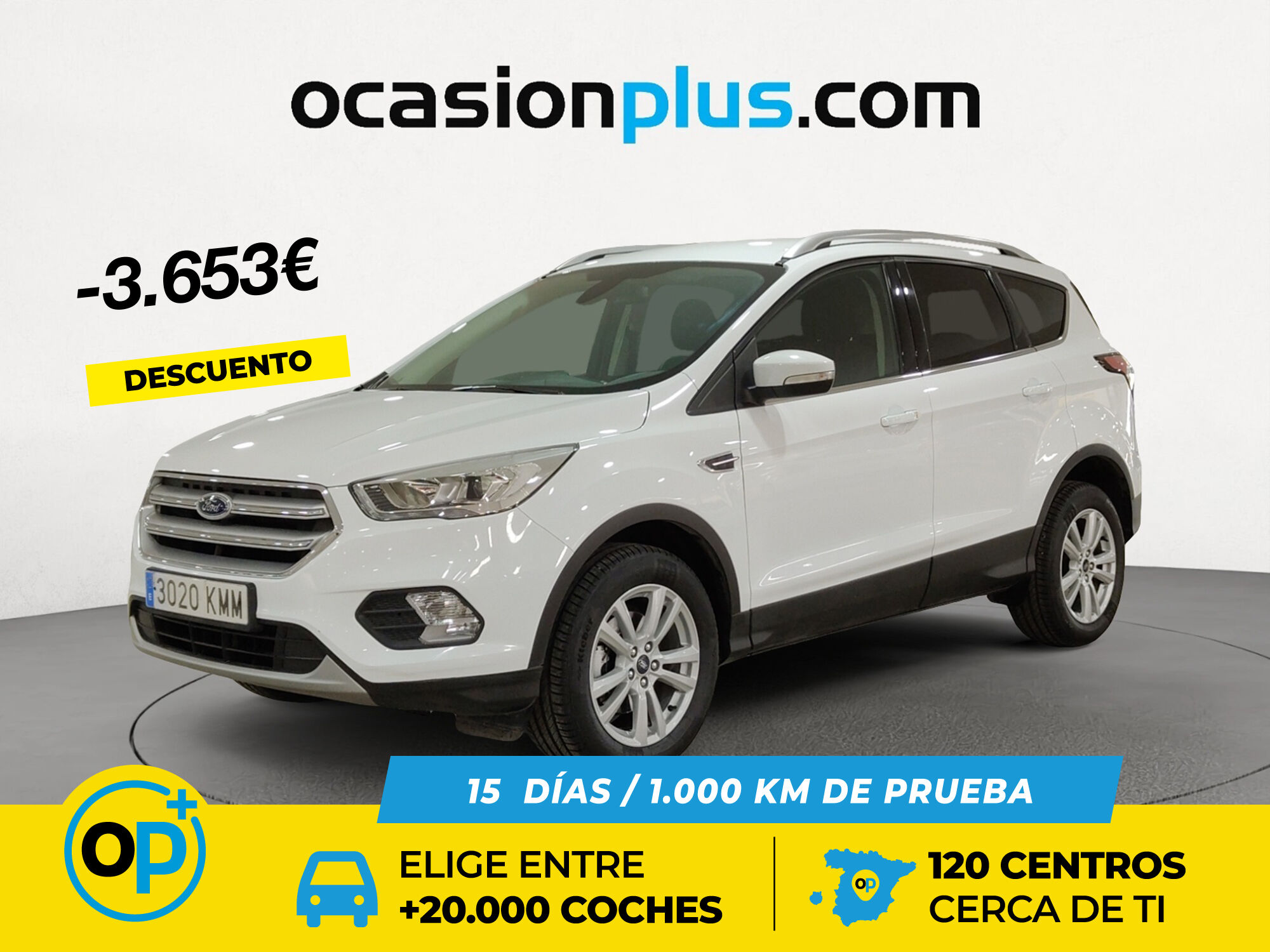 FORD Kuga (1.5 EcoBoost Trend 4x2 88 kW (120 CV)) en Madrid