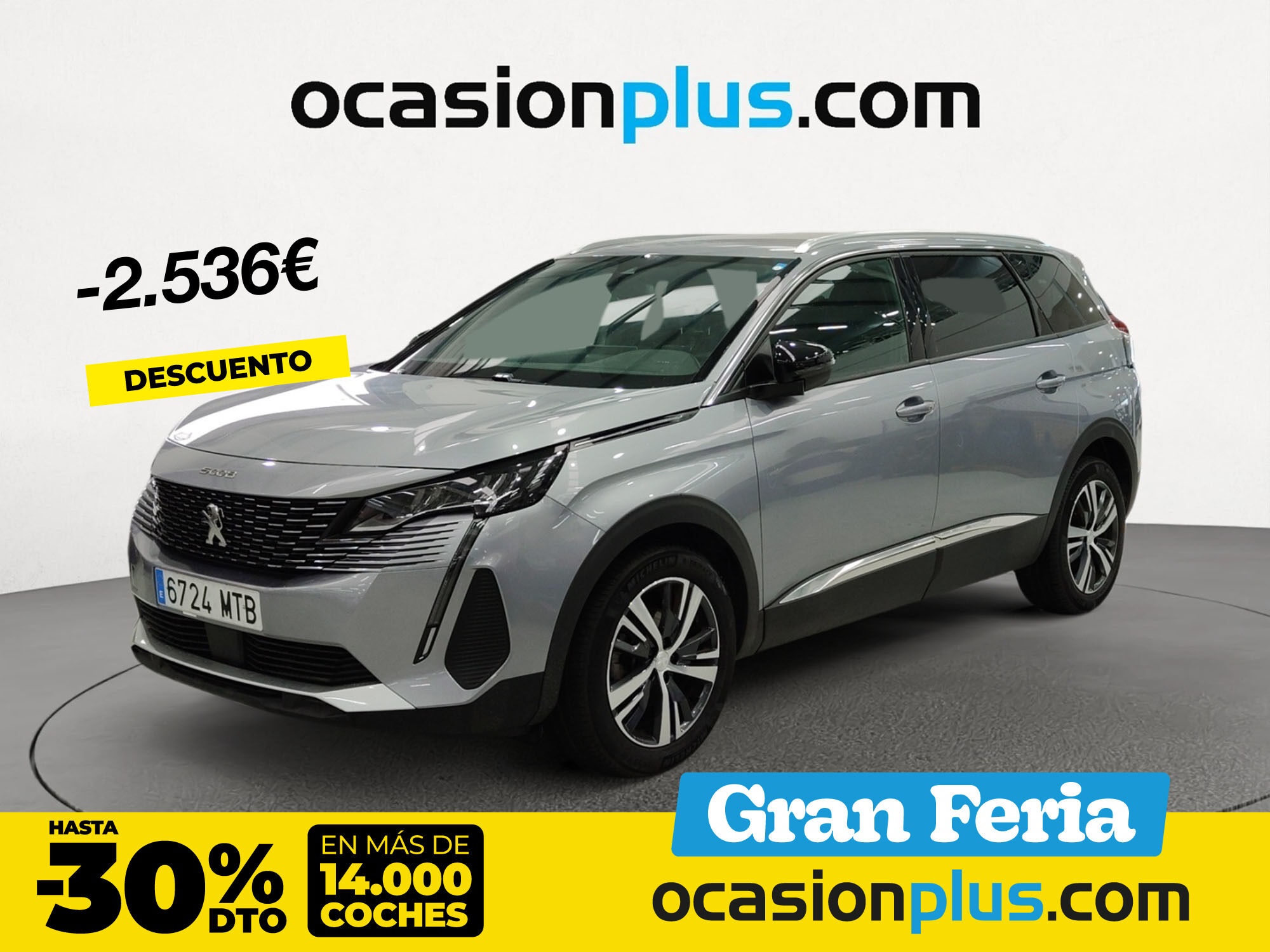 PEUGEOT 5008 (BlueHDI 130 S&S Allure Pack EAT8 96 kW (130 CV)) en Madrid