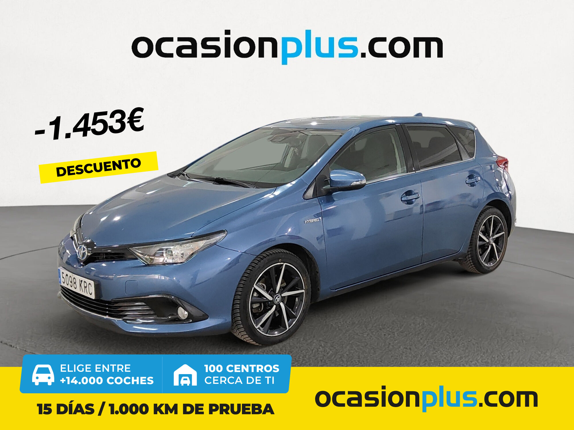 TOYOTA Auris (140H Hybrid Feel! Edition 100 kW (136 CV)) en Madrid