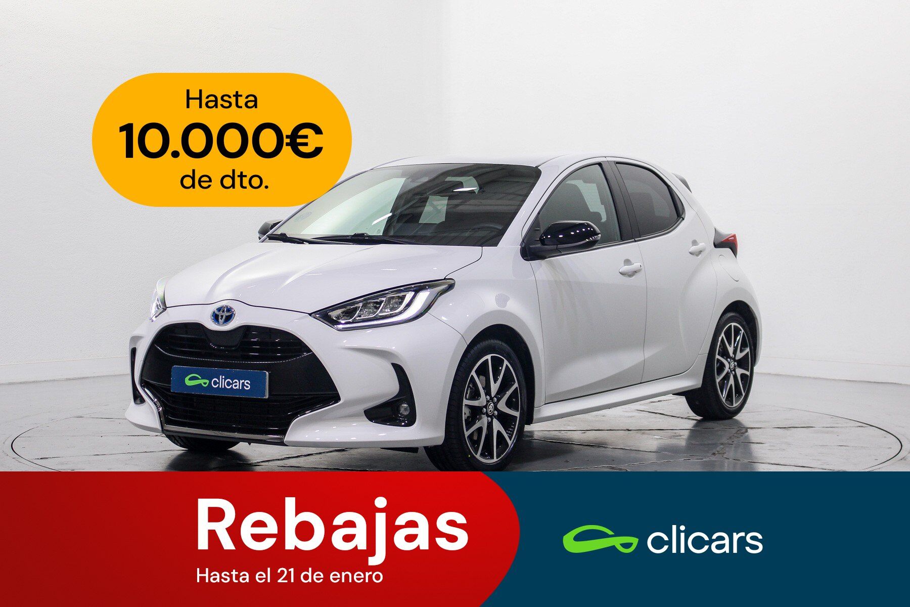 TOYOTA Yaris (Yaris 120H 1.5 Style) en Madrid
