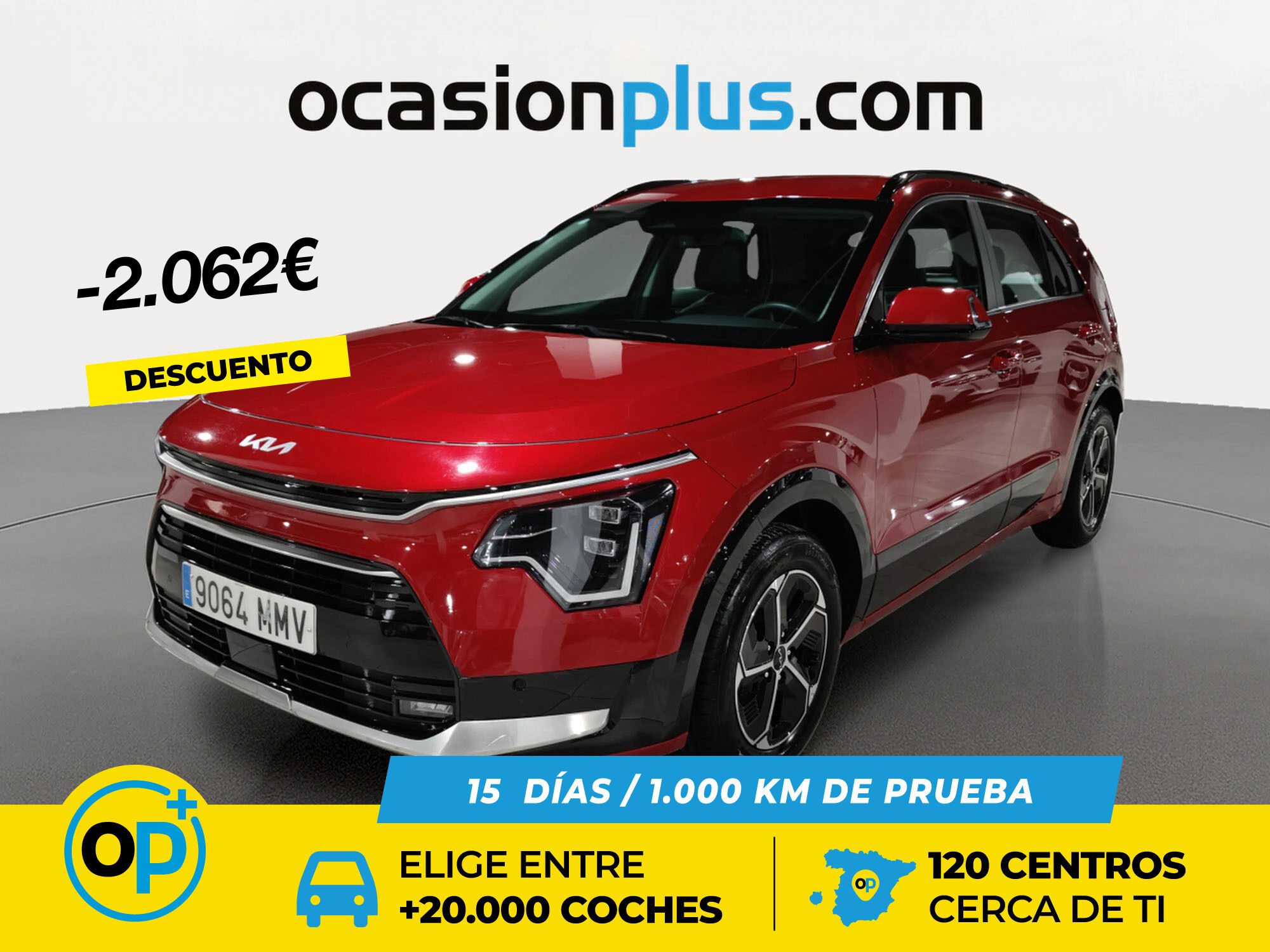 KIA Niro (1.6 GDi HEV Híbrido Drive 104 kW (141 CV)) en Madrid