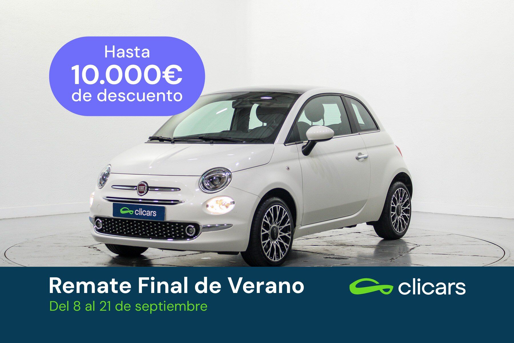 FIAT 500 (500 1.0 Hybrid Monotrim 52kW) en Madrid