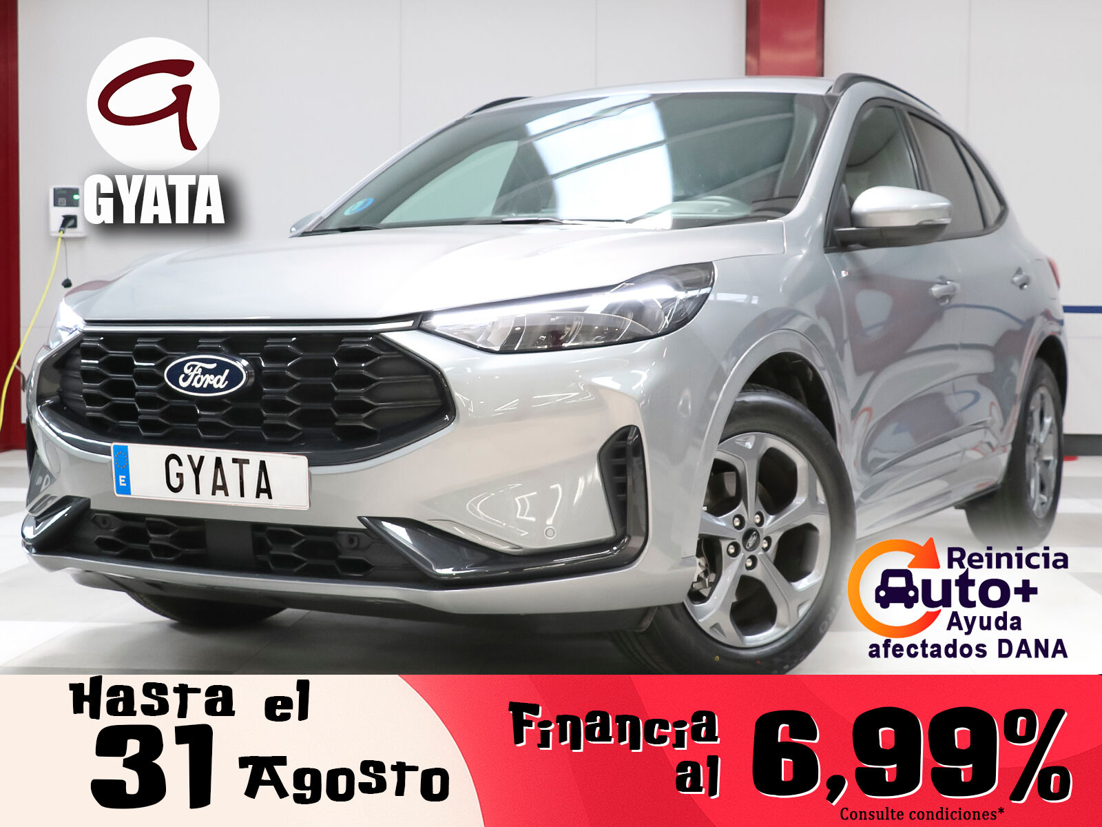 FORD Kuga (2.5 Duratec FHEV ST-Line Auto 132 kW (180 CV)) en Madrid