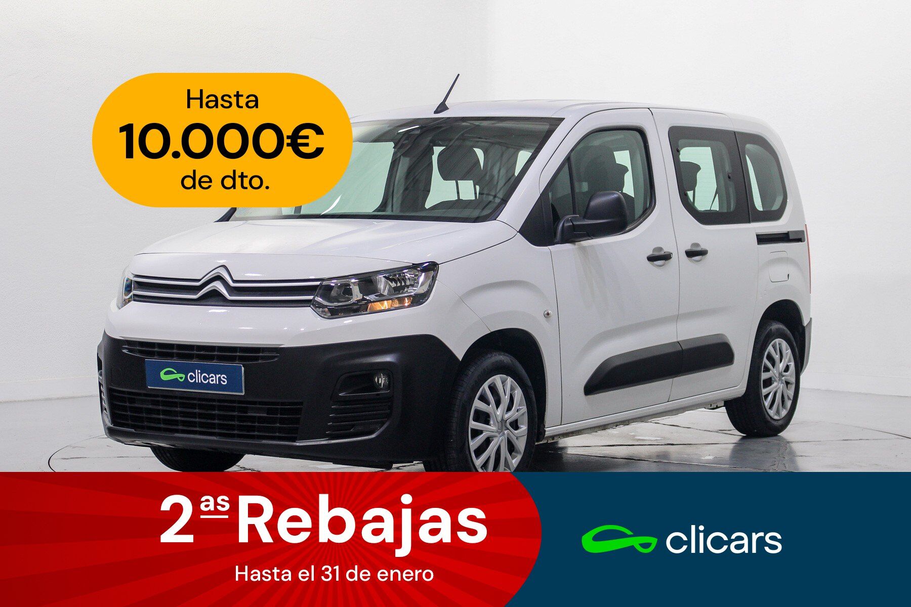 CITROEN Berlingo (Berlingo BlueHDi S&S Talla M Live Pack 100) en Madrid