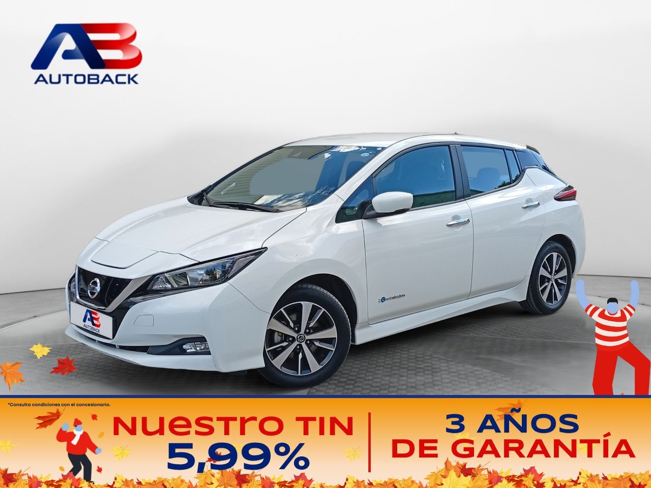 NISSAN Leaf (40kWh Acenta) en Madrid