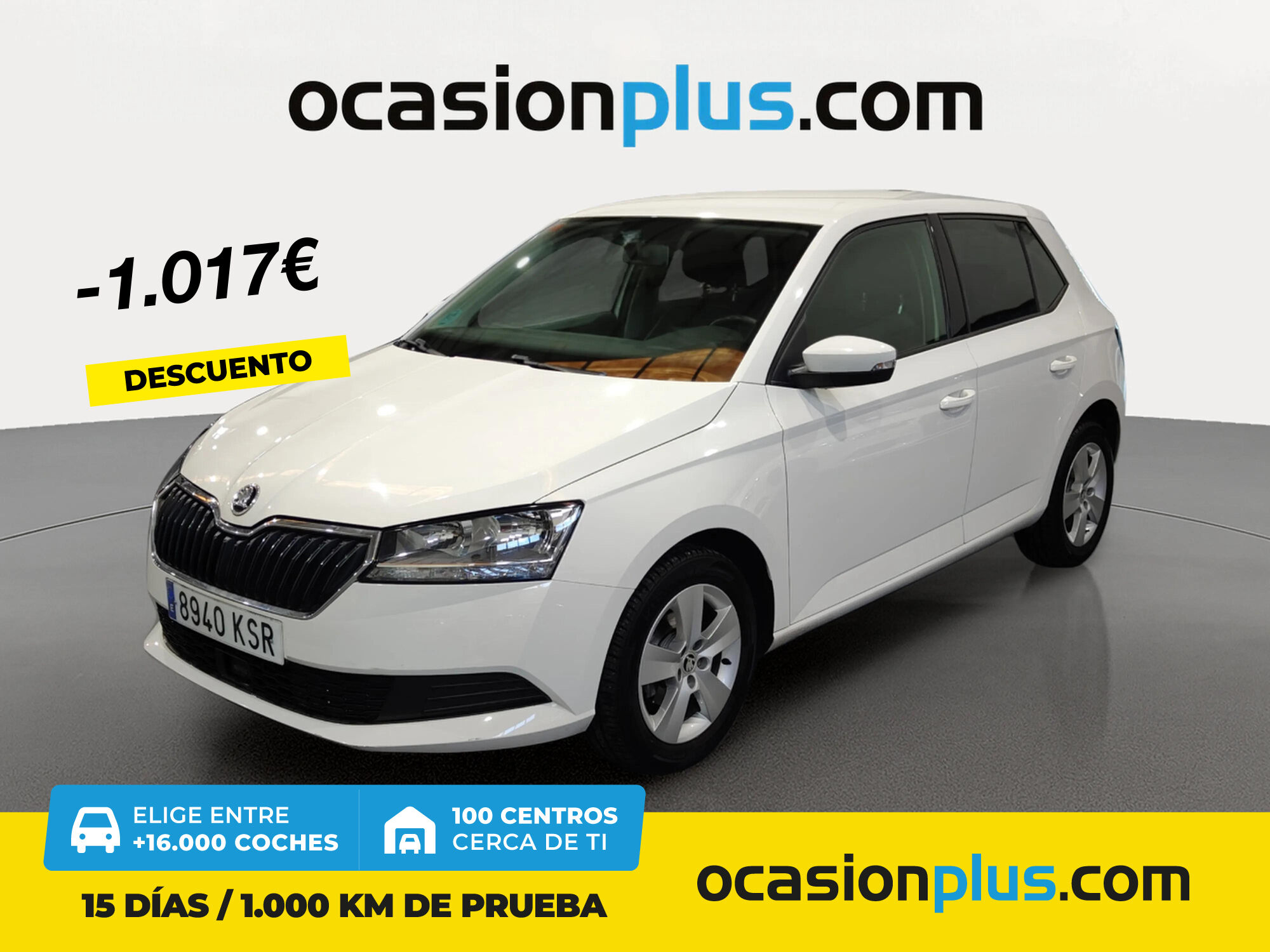 SKODA Fabia (1.0 MPI Like 55 kW (75 CV)) en Madrid