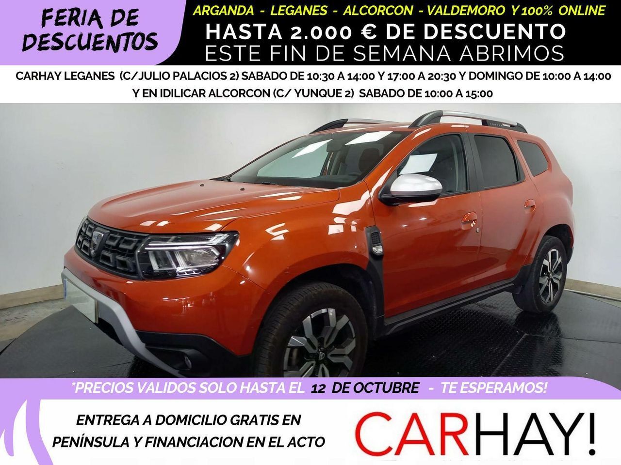 DACIA Duster (PRESTIGE TCE GLP) en Madrid