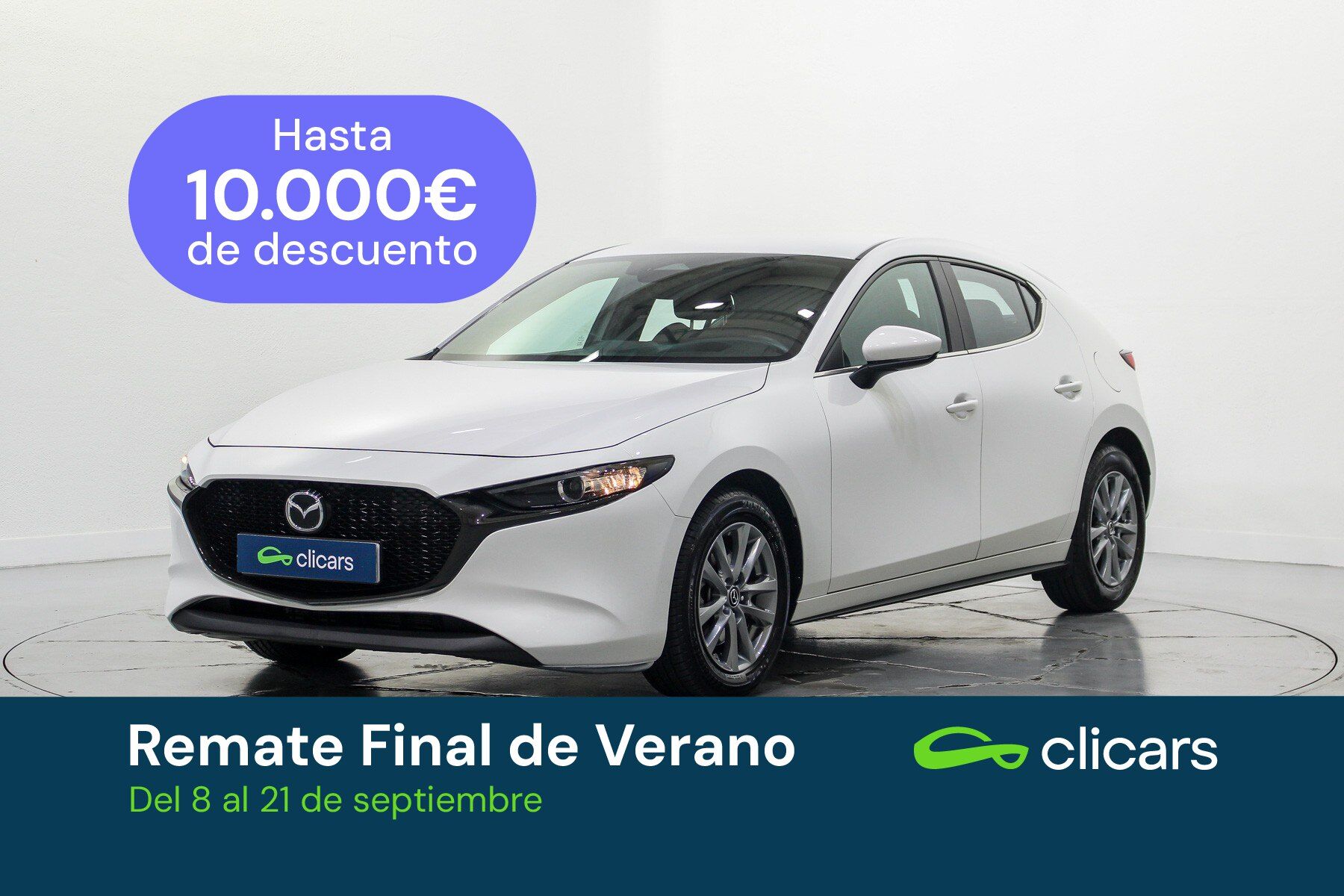 MAZDA Mazda3 (Mazda3 2.5 e-Skyactiv-G Prime-line 103kW) en Madrid