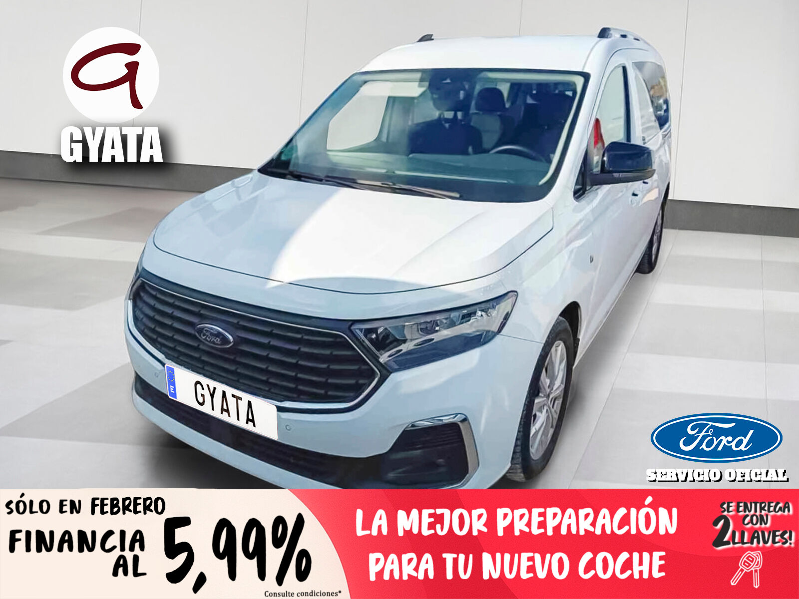 Foto del FORD Tourneo Connect 2.0 Ecoblue SWB L1 Titanium 122 Aut.