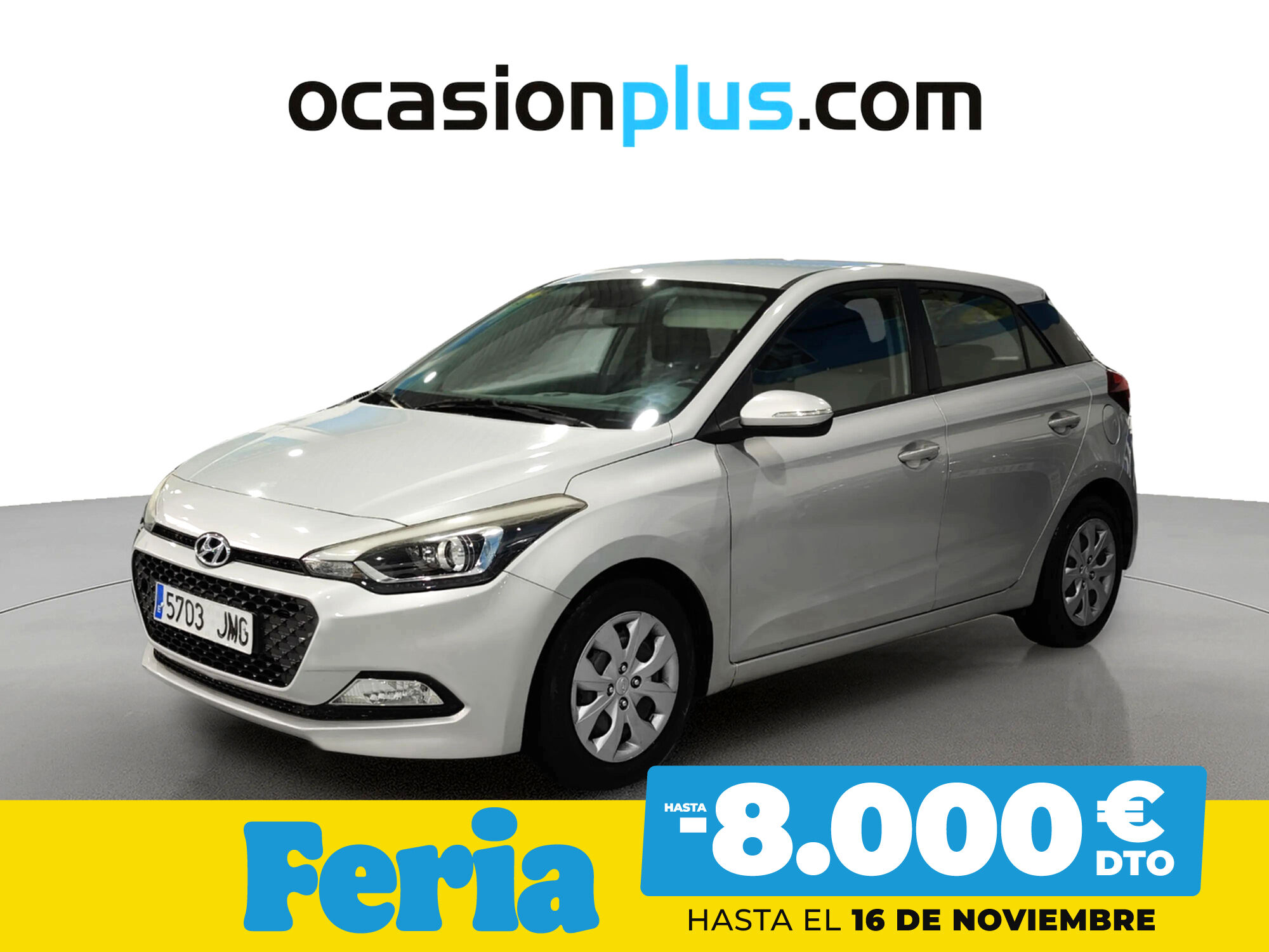 HYUNDAI i20 (1.2 MPI Klass 62 kW (84 CV)) en Madrid