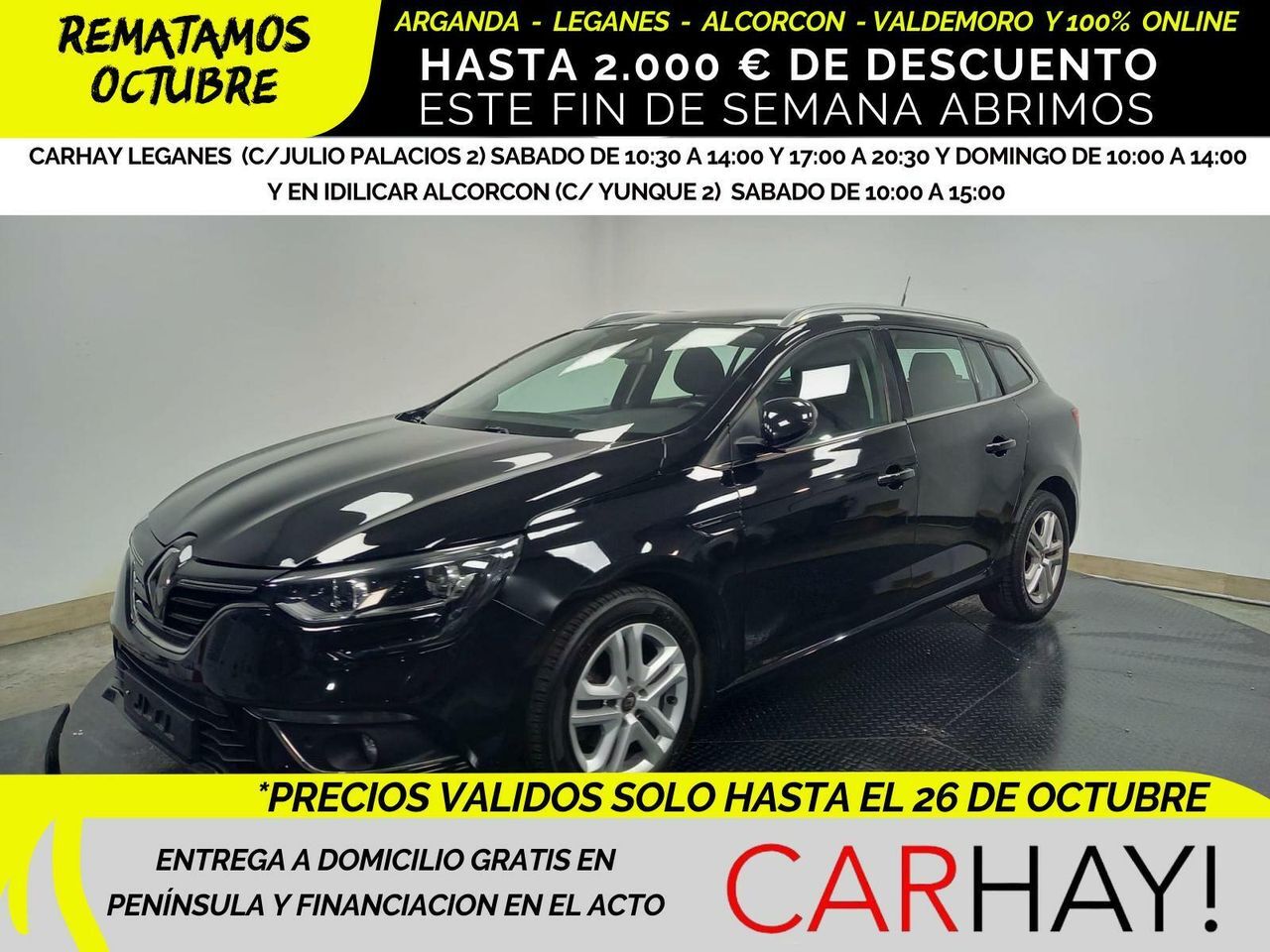 RENAULT Mégane (ESTATE 1.5 BLUE DCI 115CH BUSINESS) en Madrid