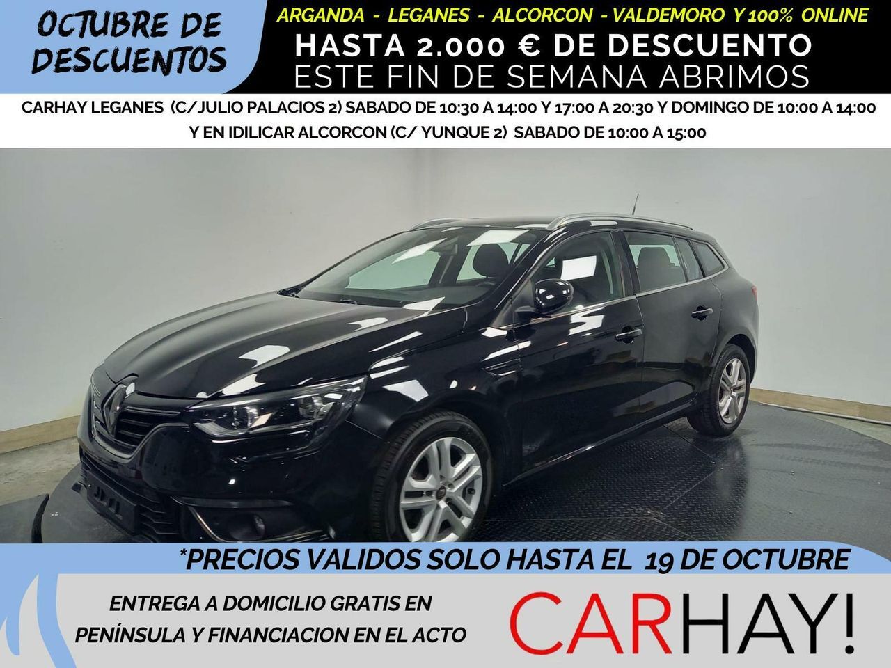RENAULT Mégane (ESTATE 1.5 BLUE DCI 115CH BUSINESS) en Madrid