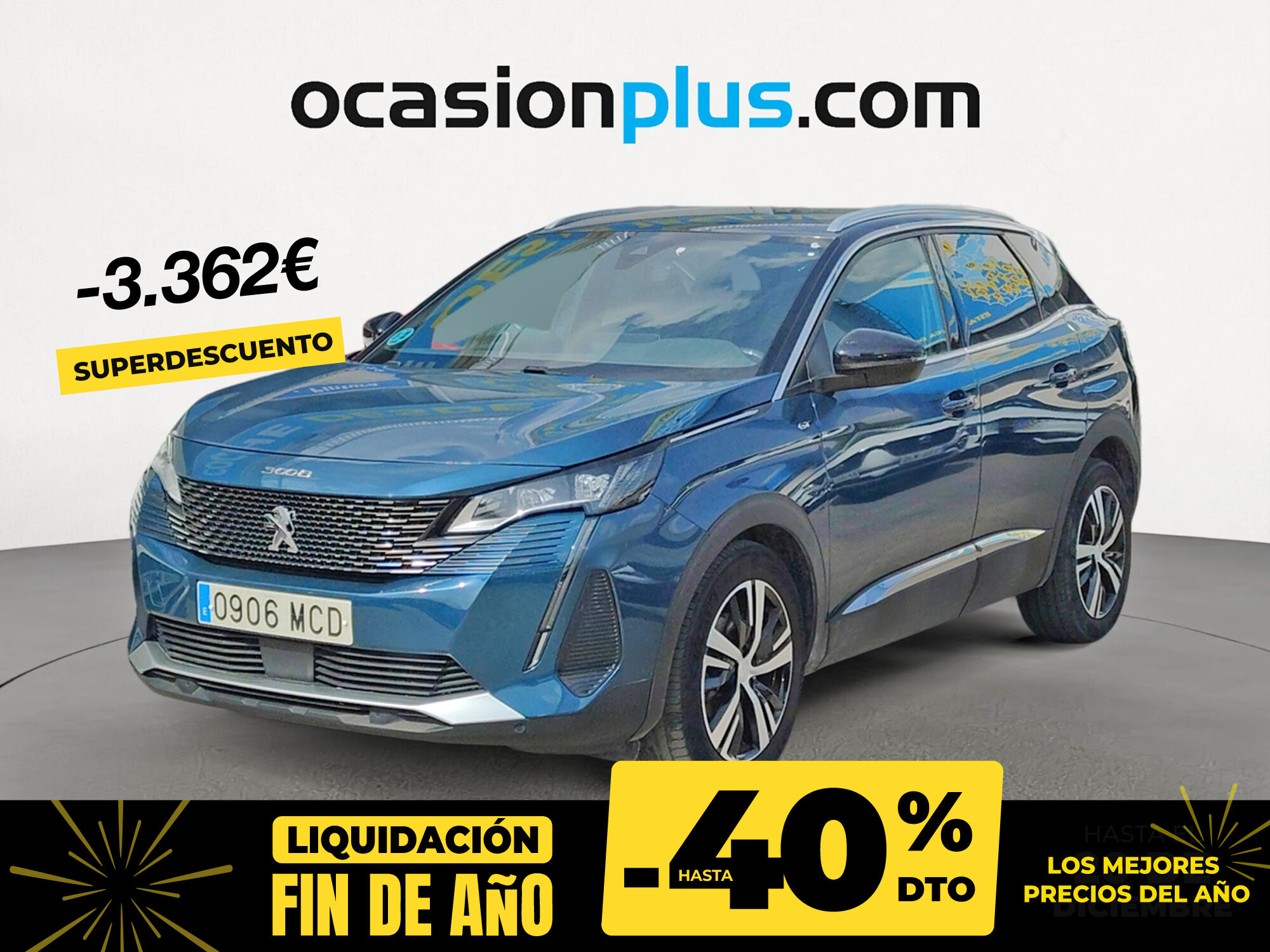 PEUGEOT 3008 (BlueHDi 130 S&S GT EAT8 96 kW (130 CV)) en Madrid