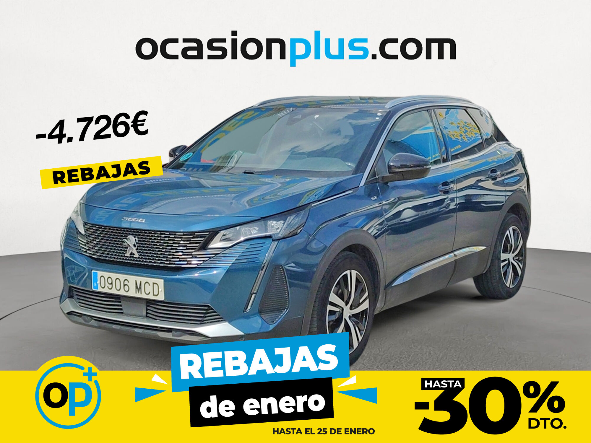 PEUGEOT 3008 (BlueHDi 130 S&S GT EAT8 96 kW (130 CV)) en Madrid