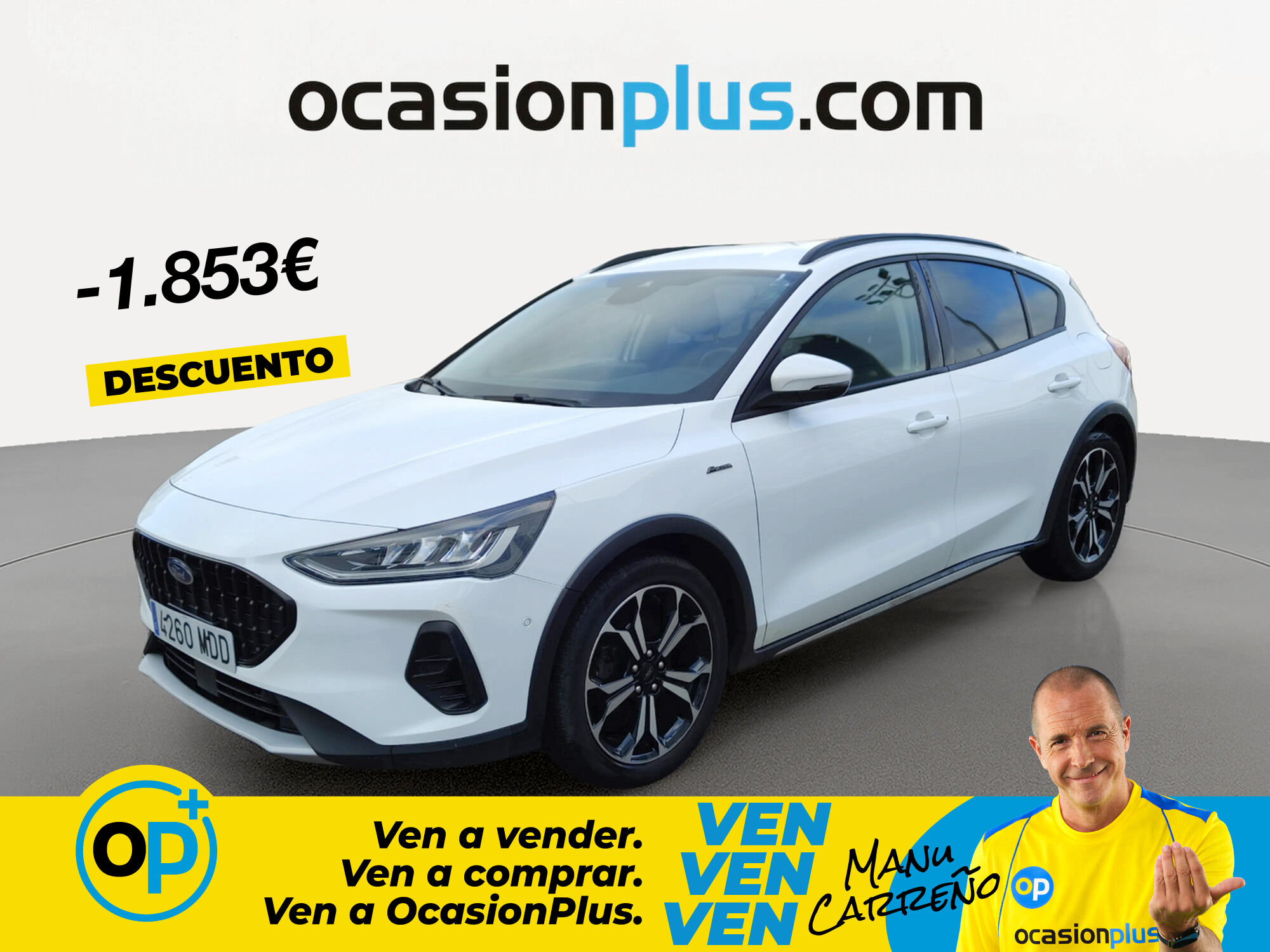 Foto del FORD Focus 1.0 Ecoboost MHEV Active Design SIP 155