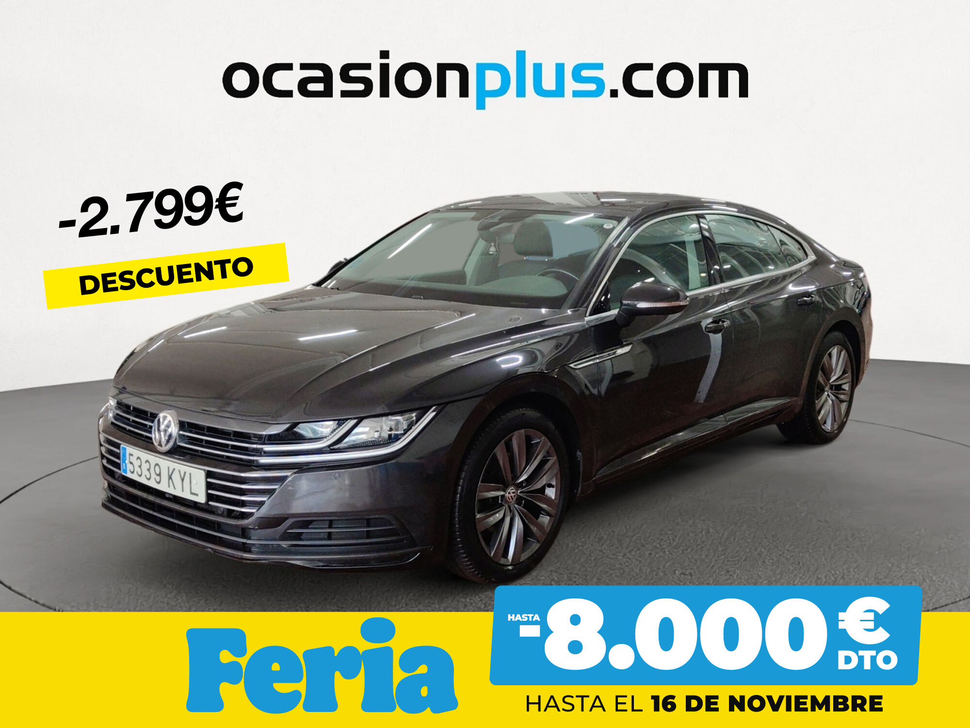 VOLKSWAGEN Arteon (2.0 TDI 110 kW (150 CV) DSG) en Madrid