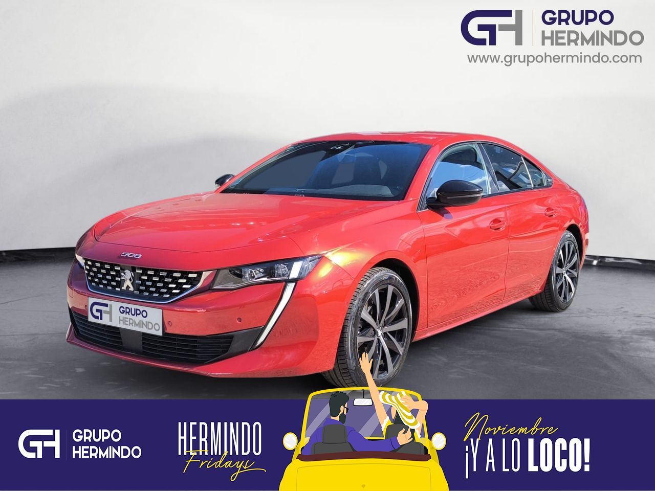 PEUGEOT 508 (GT LINE BLUE HDI 130 CV EAT8) en Pontevedra