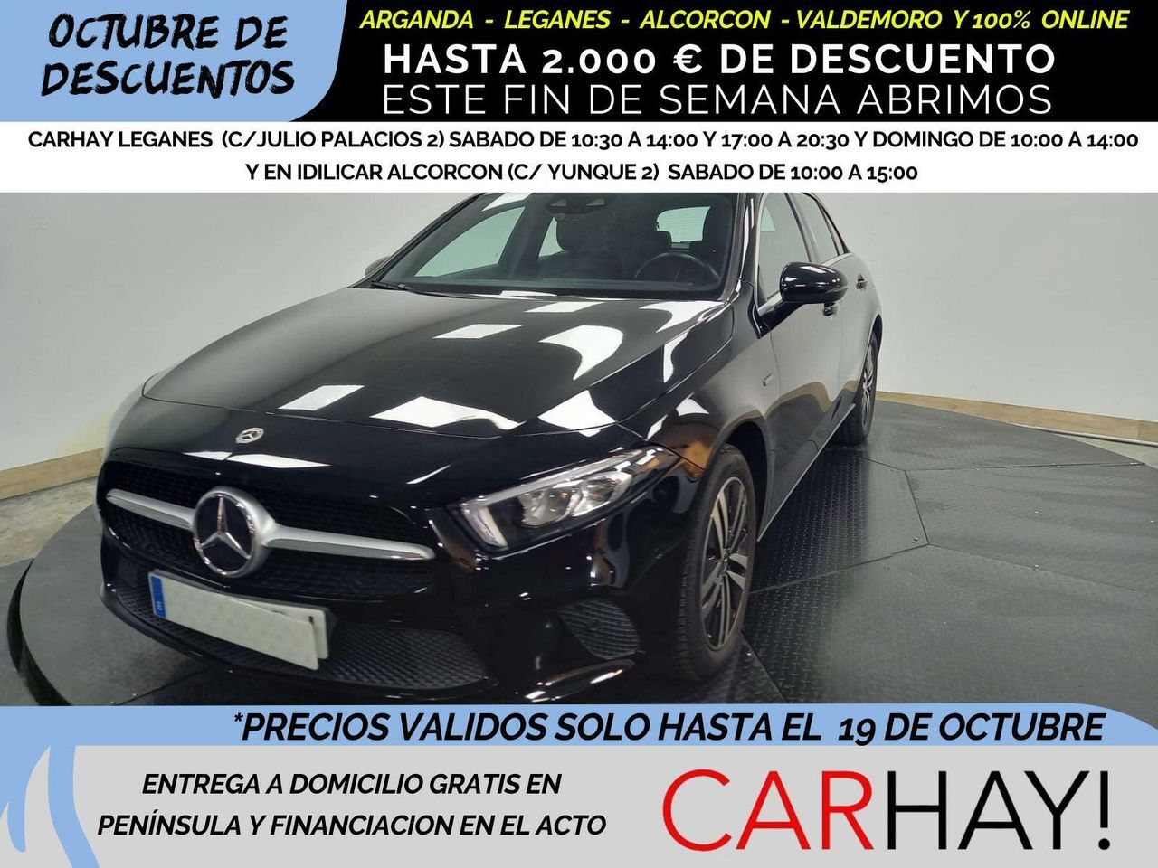 MERCEDES Clase A (A 250 E PHEV BUSINESS SOLUTION) en Madrid