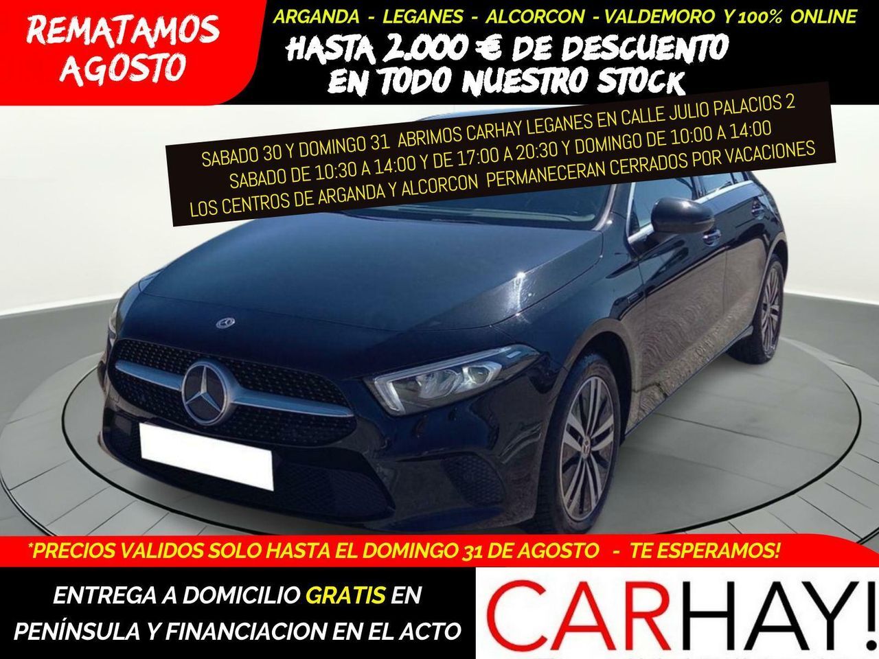 MERCEDES Clase A (A 250 E PHEV BUSINESS SOLUTION) en Madrid