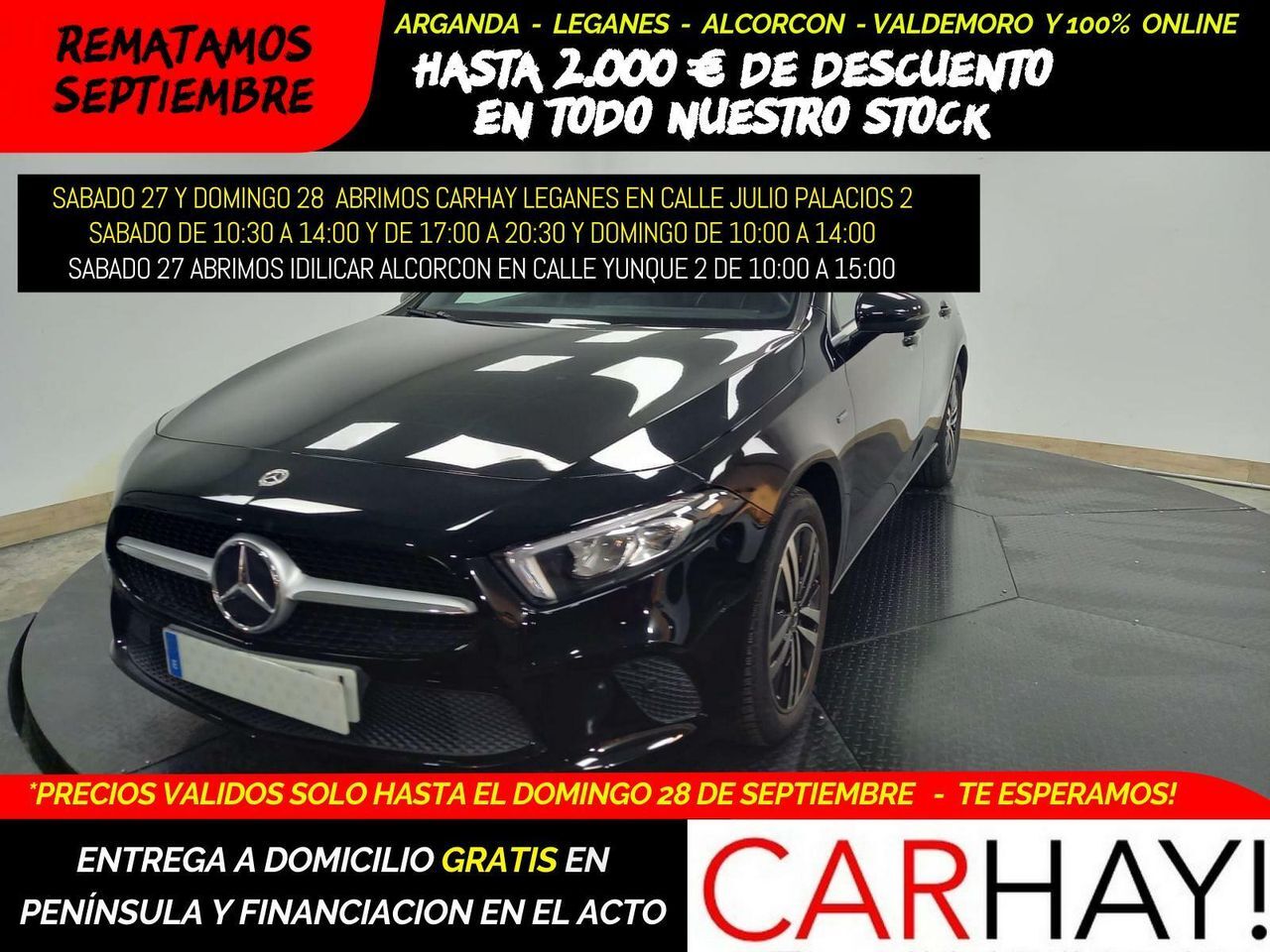 MERCEDES Clase A (A 250 E PHEV BUSINESS SOLUTION) en Madrid