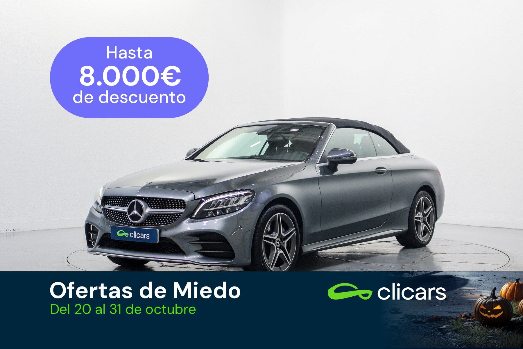 MERCEDES Clase C (C Cabrio 200 9G-Tronic) en Madrid